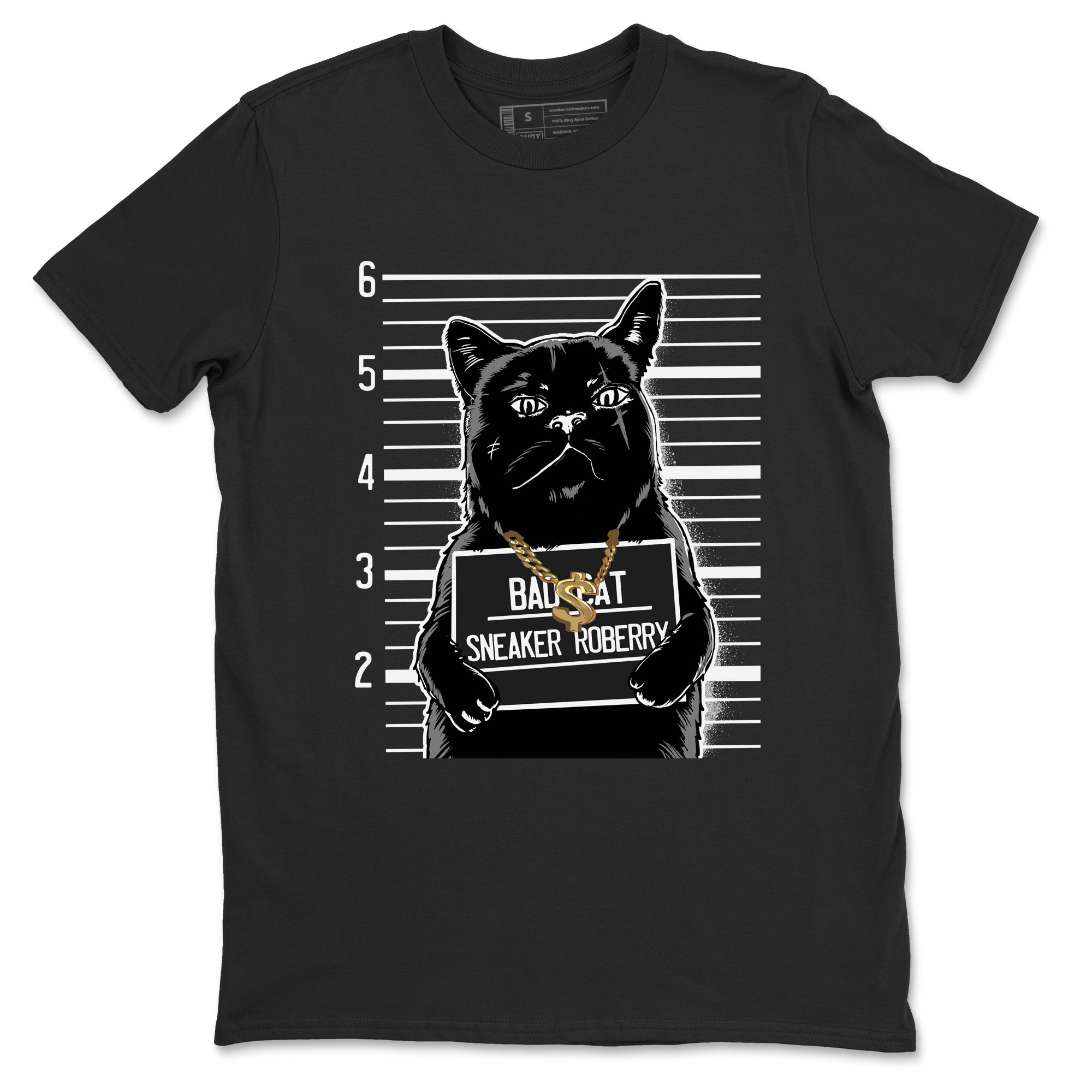 Bad Cat snkmatch Tees - Air Jordan 5 Black Cat
