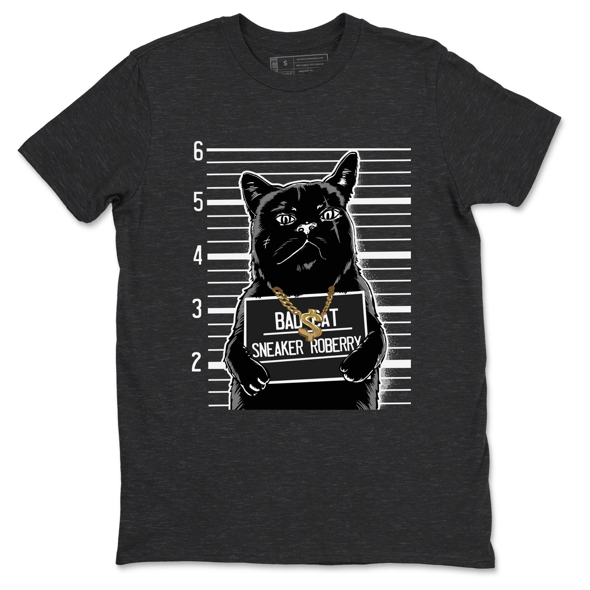 Bad Cat snkmatch Tees - Air Jordan 5 Black Cat