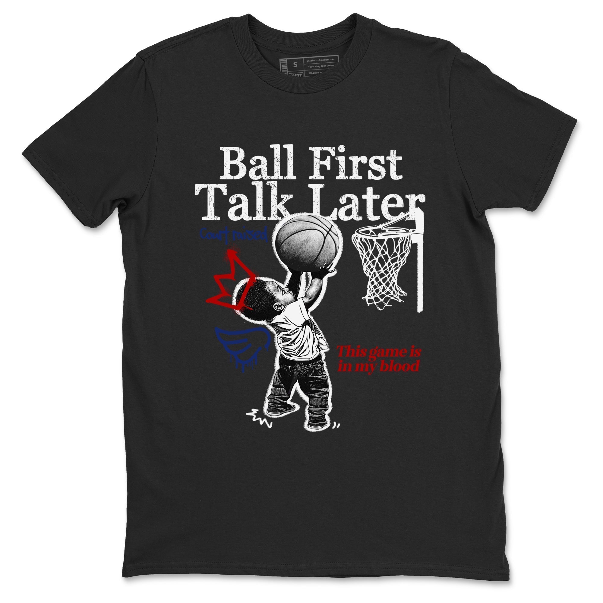 Ball First Talk Later snkmatch Tees - Air Jordan 1 Rare Air
