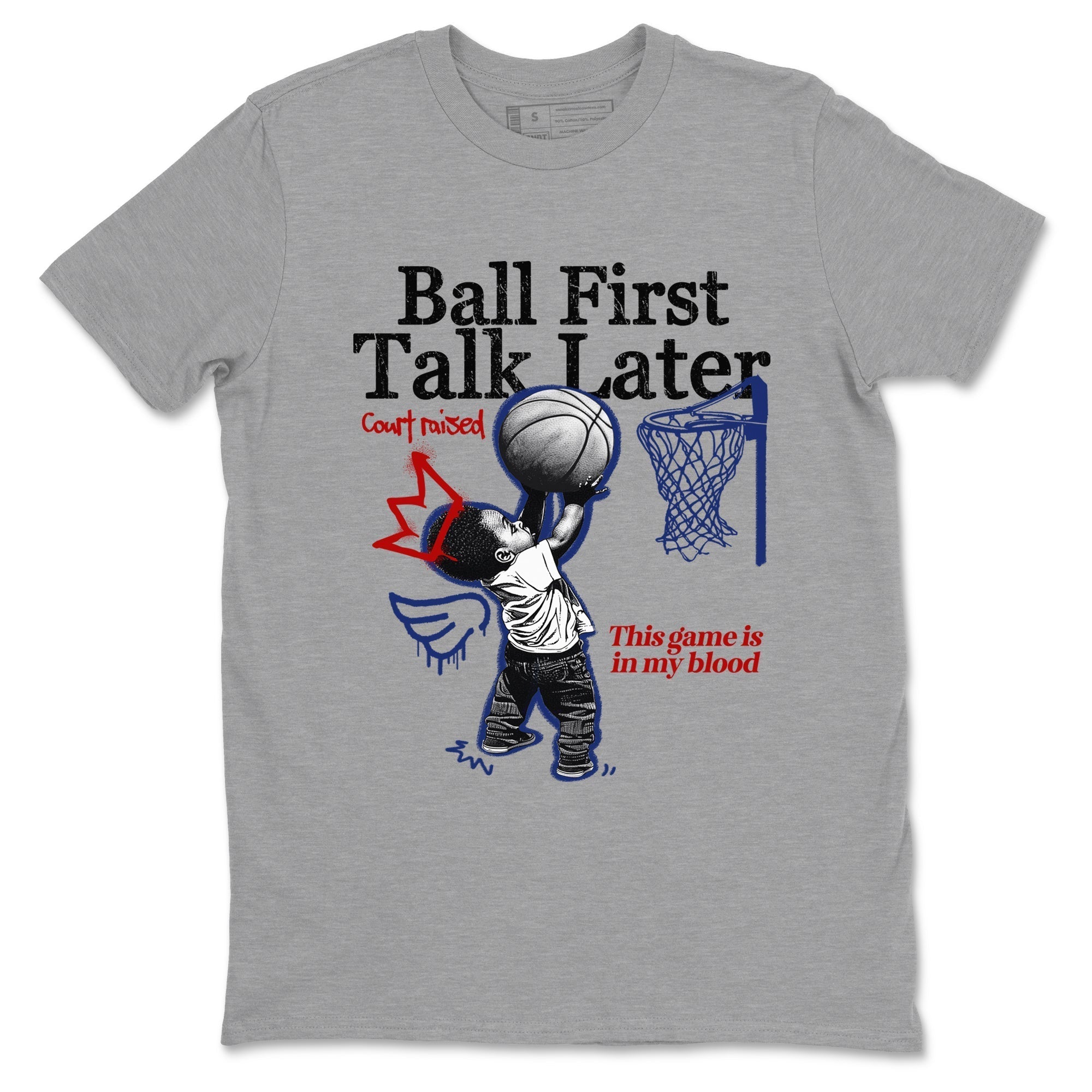 Ball First Talk Later snkmatch Tees - Air Jordan 1 Rare Air