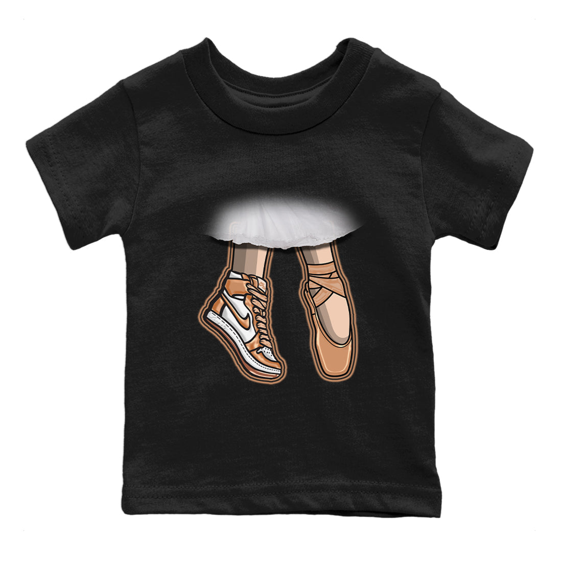 Ballet Shoes snkmatch Tee Kids - Air Jordan 1 Praline