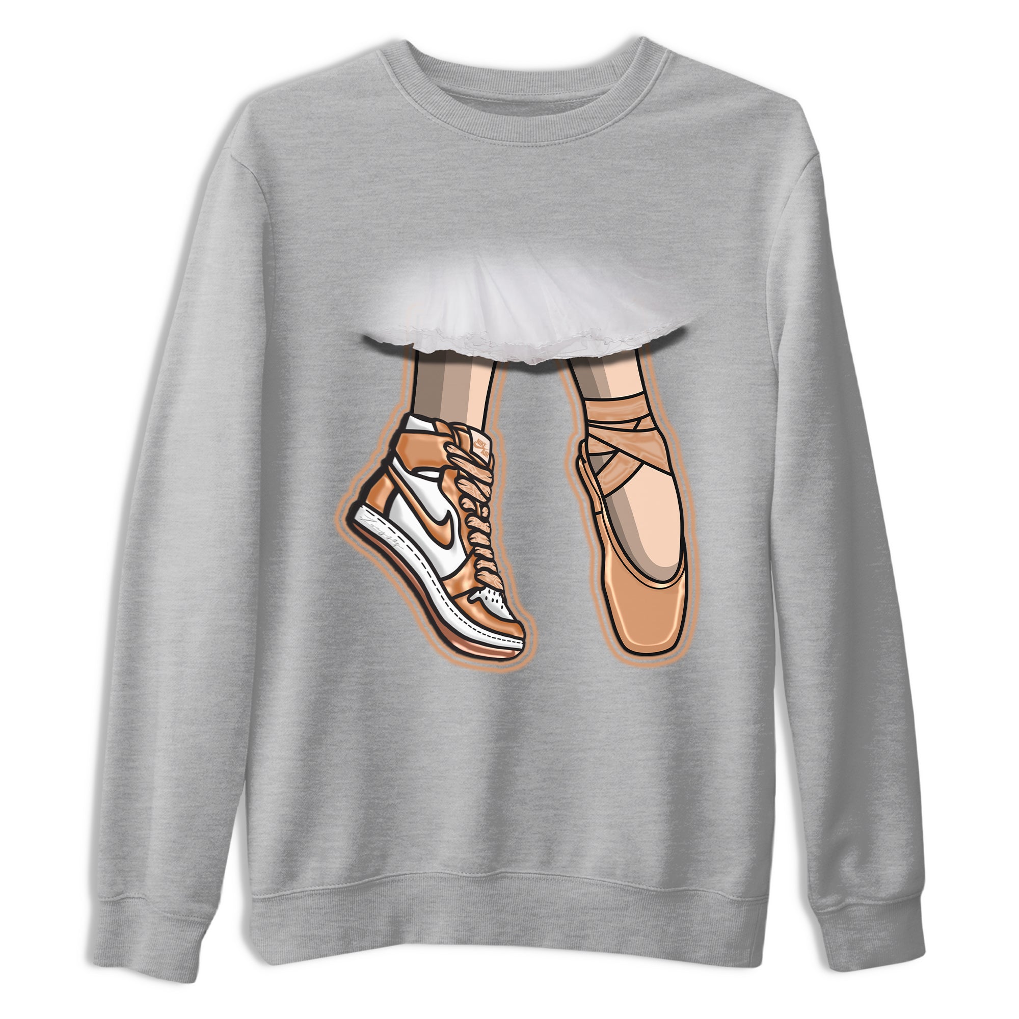 Ballet Shoes snkmatch Tee - Air Jordan 1 Praline