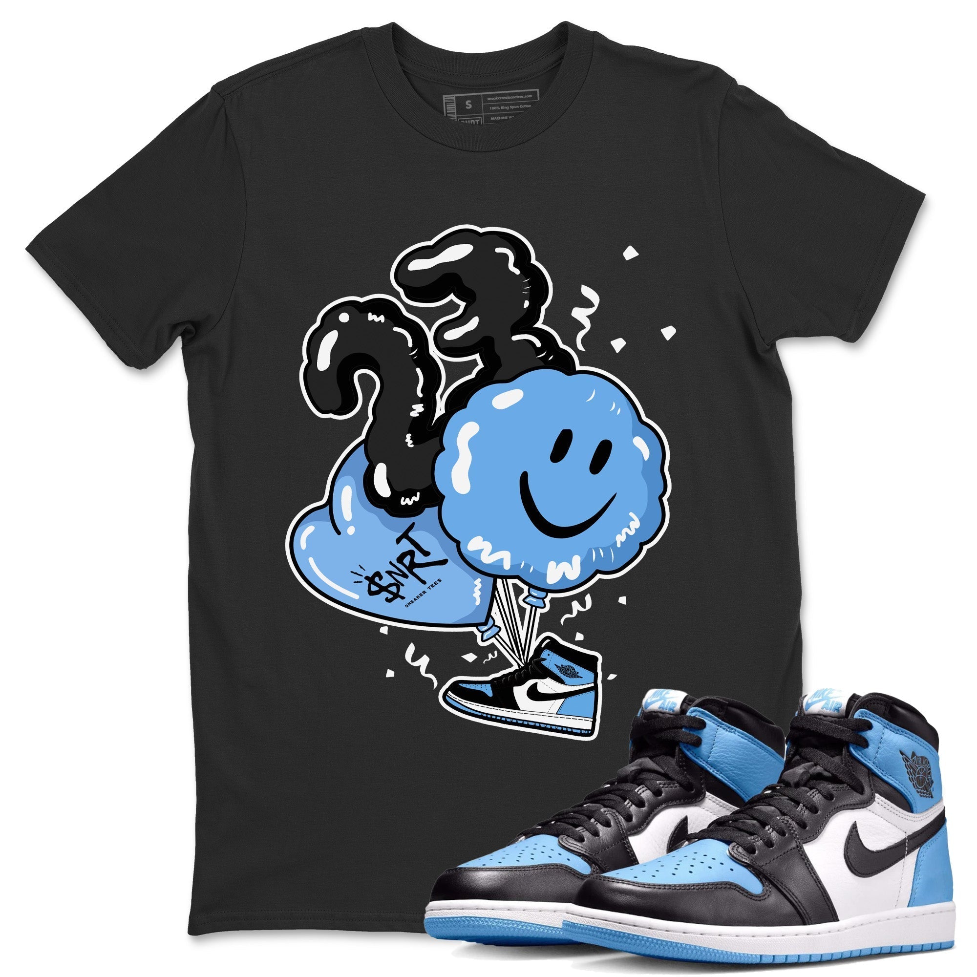Balloon Unisex Tops - Air Jordan 1 UNC Toe