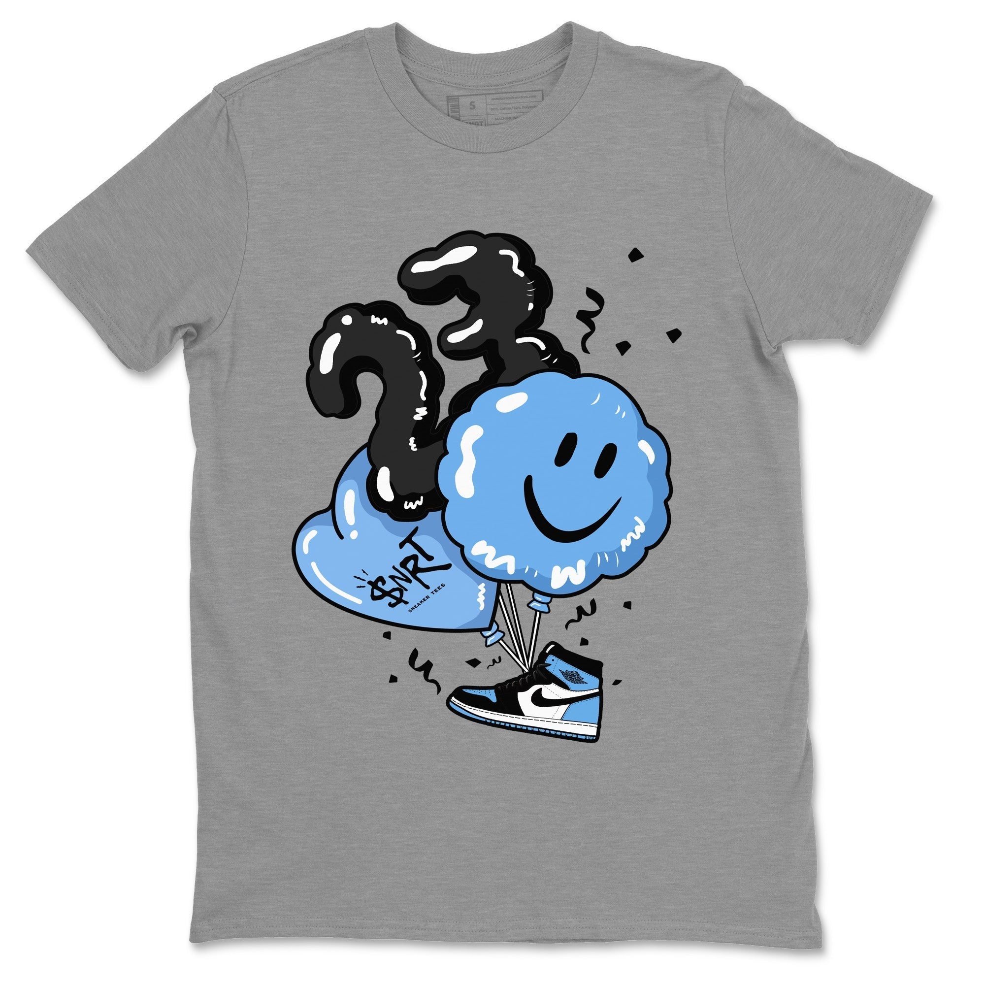 Balloon Unisex Tops - Air Jordan 1 UNC Toe
