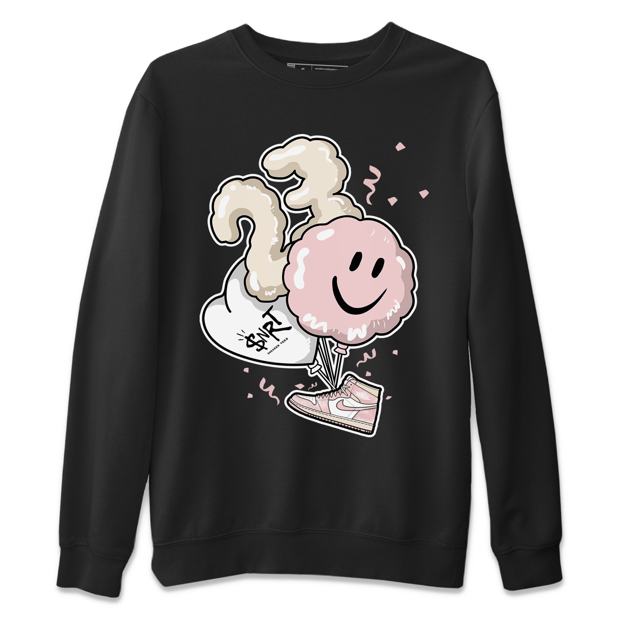 Balloon Unisex Tops - Air Jordan 1 Washed Pink