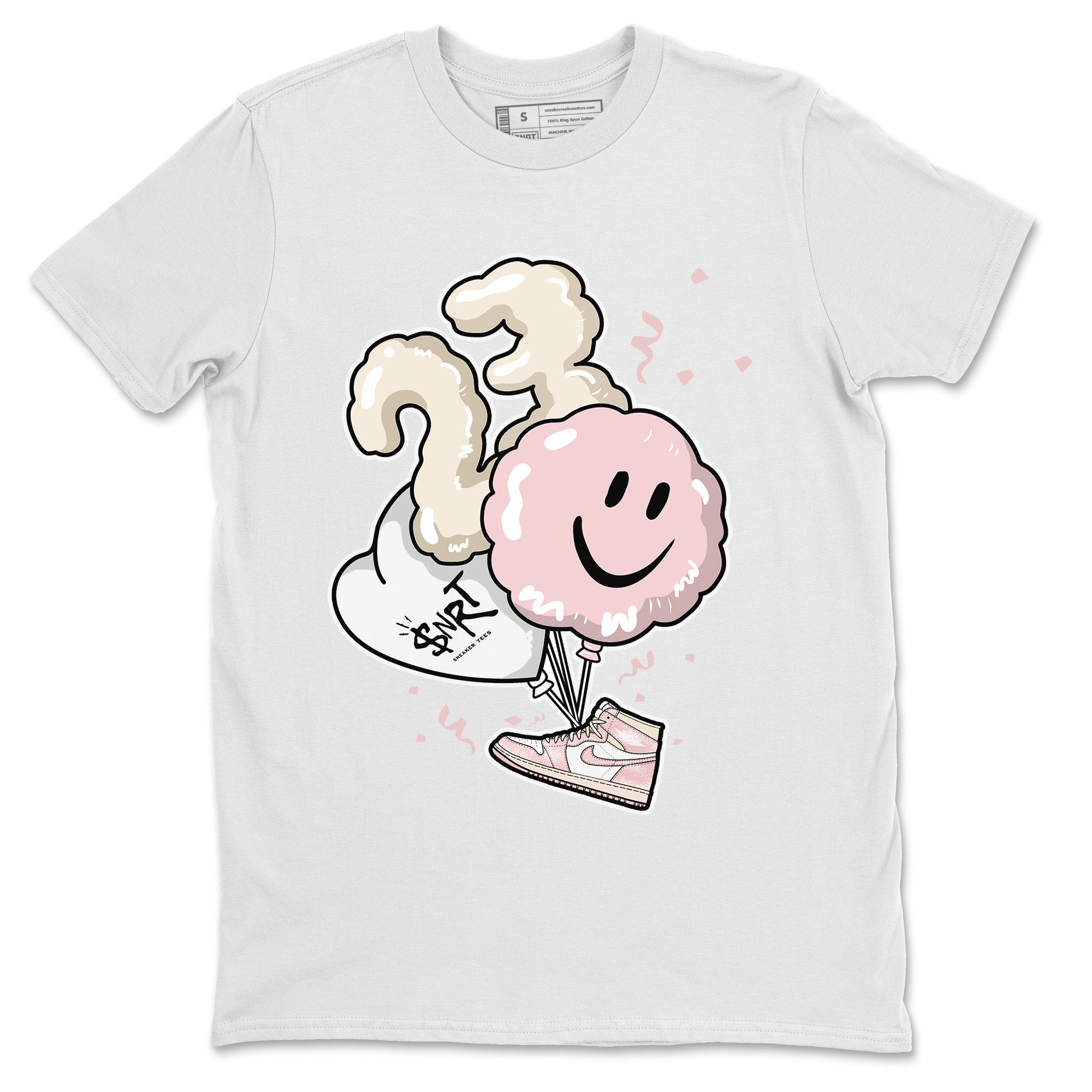 Balloon Unisex Tops - Air Jordan 1 Washed Pink
