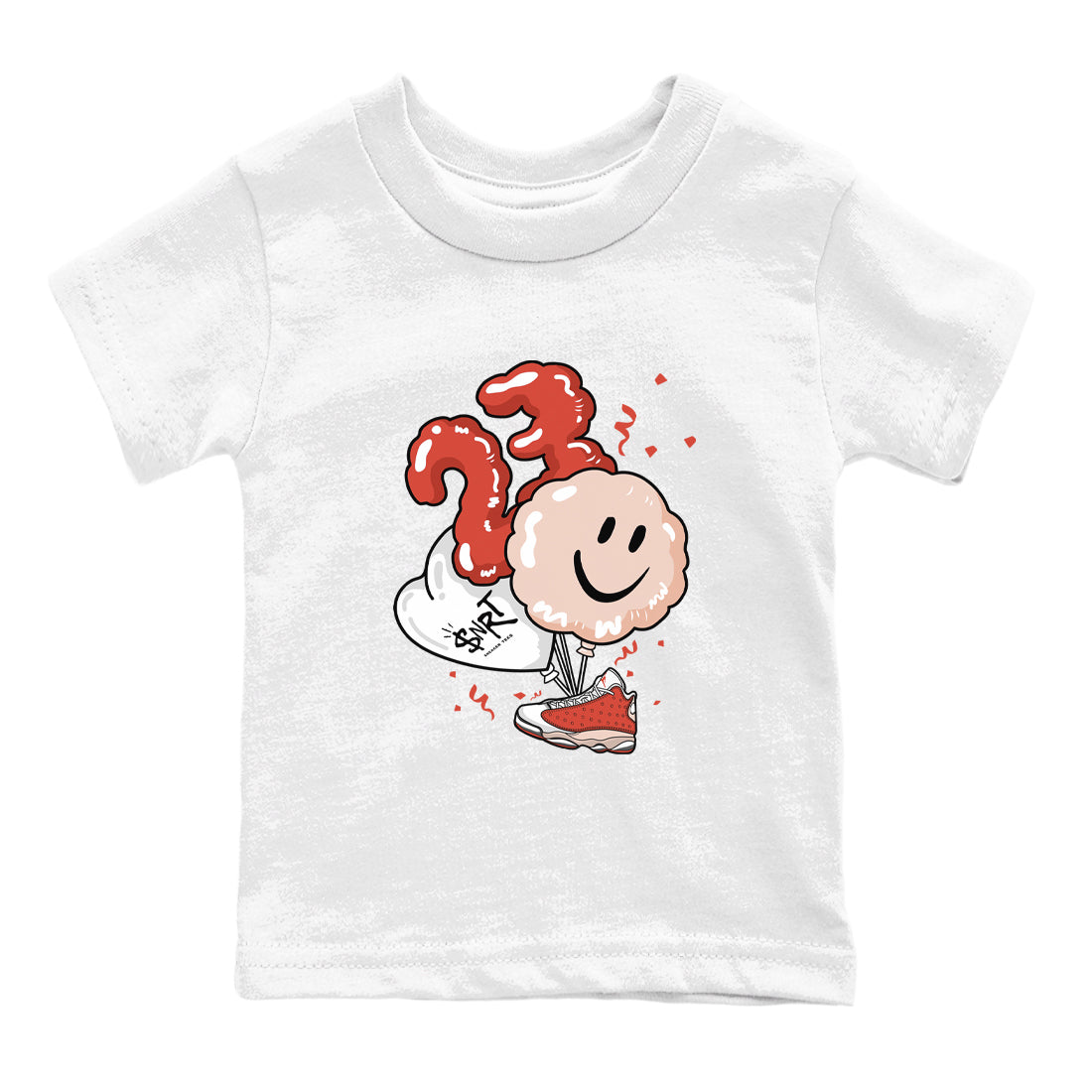 Balloon snkmatch Tees Kids - Air Jordan 13 Dune Red