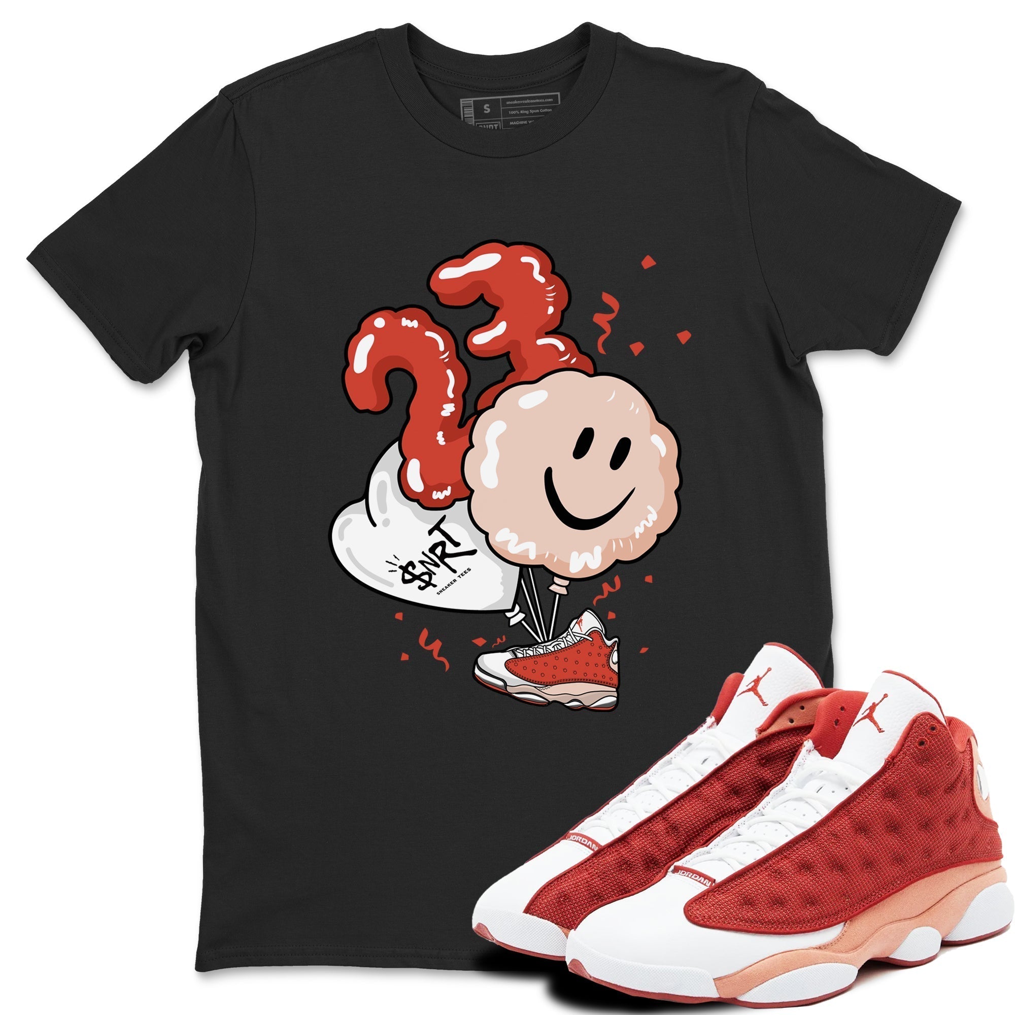 Balloon snkmatch Tees - Air Jordan 13 Dune Red