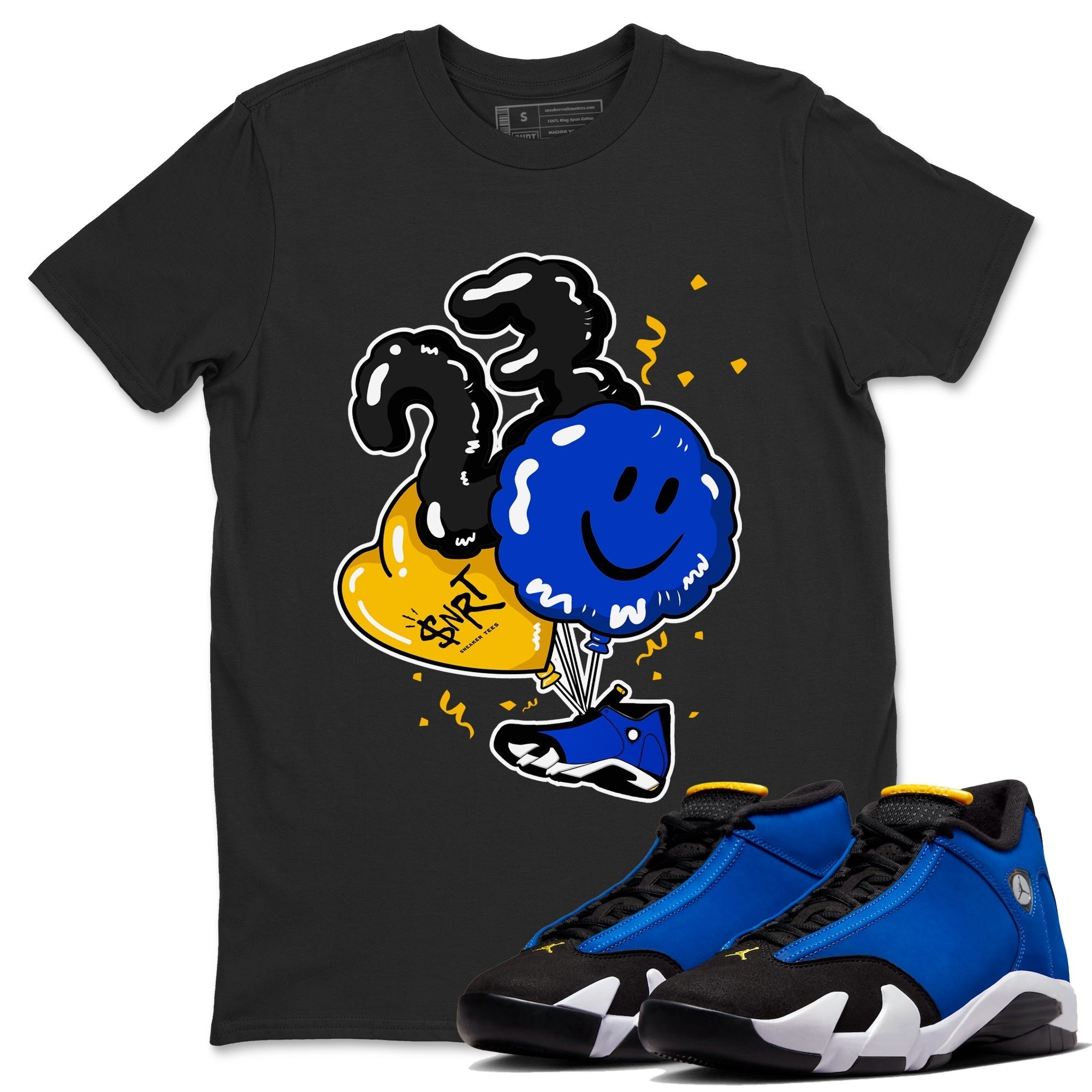 Balloon Unisex Tops - Air Jordan 14 Laney