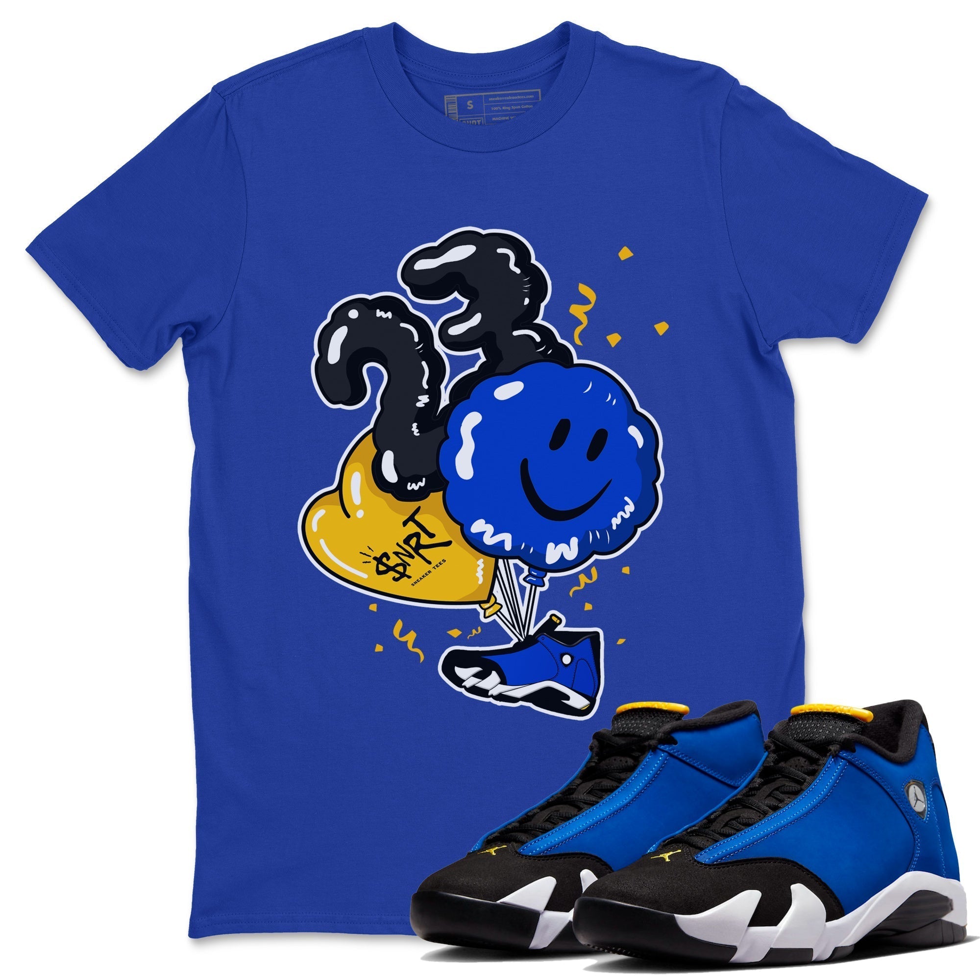Balloon Unisex Tops - Air Jordan 14 Laney