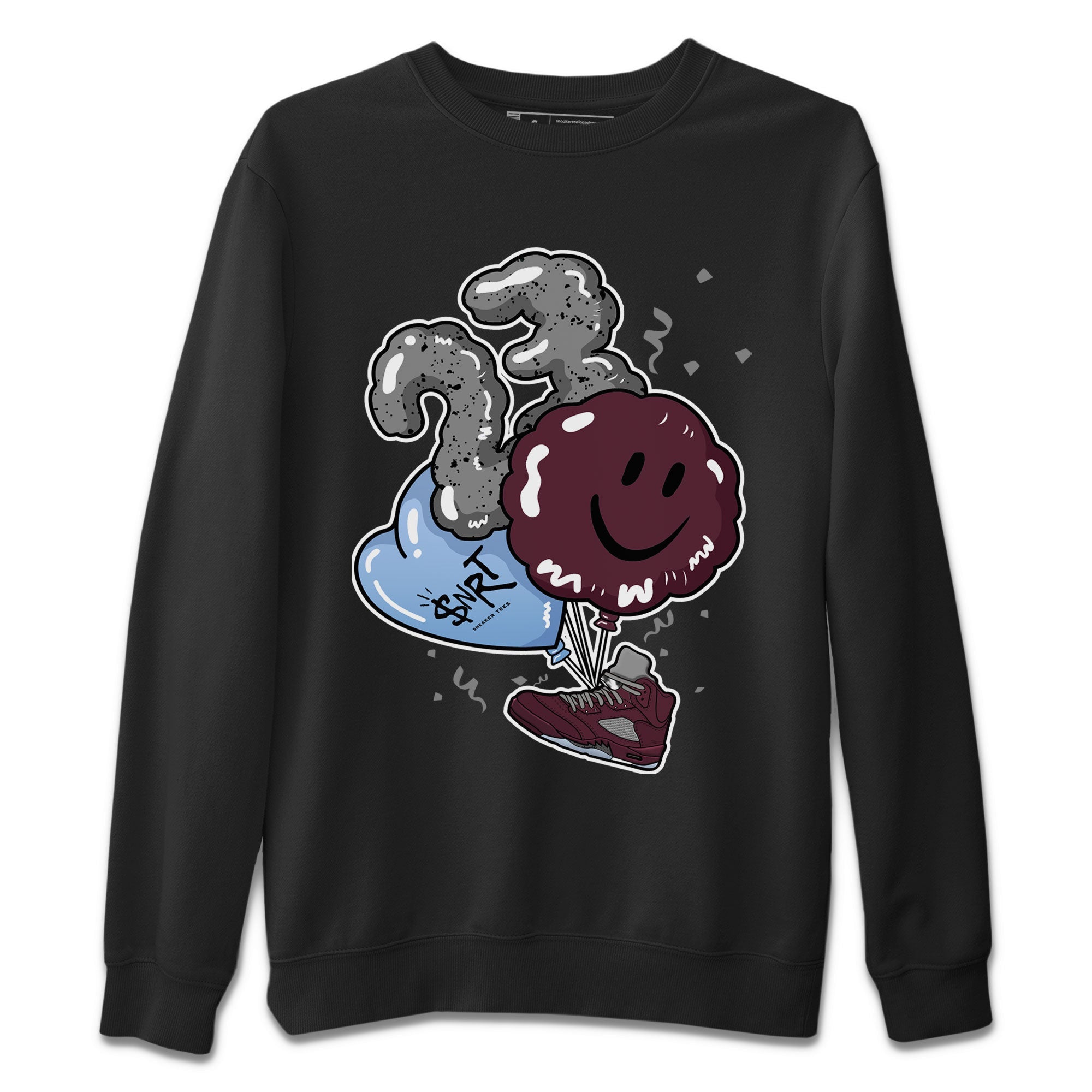 Balloon snkmatch Tee - Air Jordan 5 Burgundy