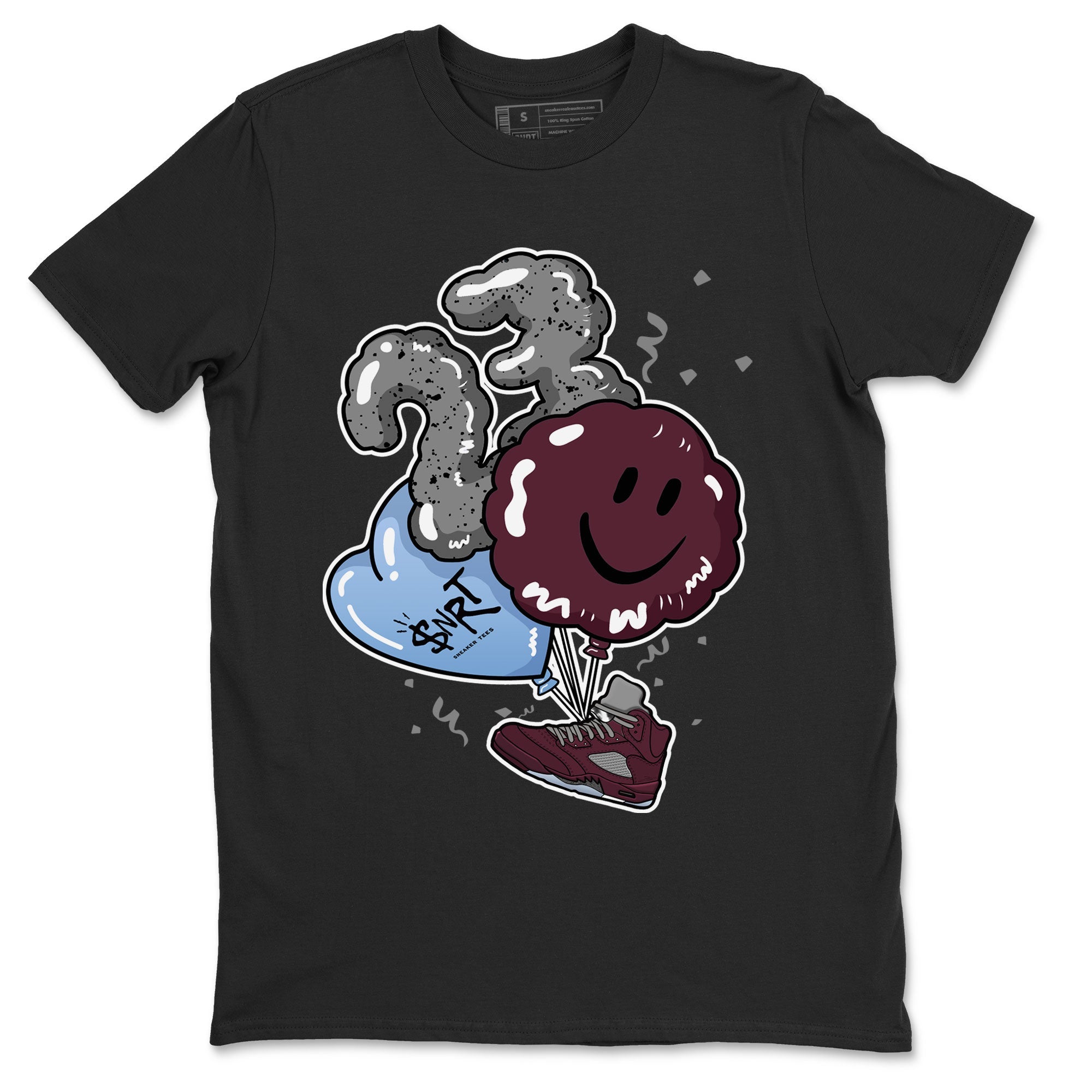 Balloon snkmatch Tee - Air Jordan 5 Burgundy