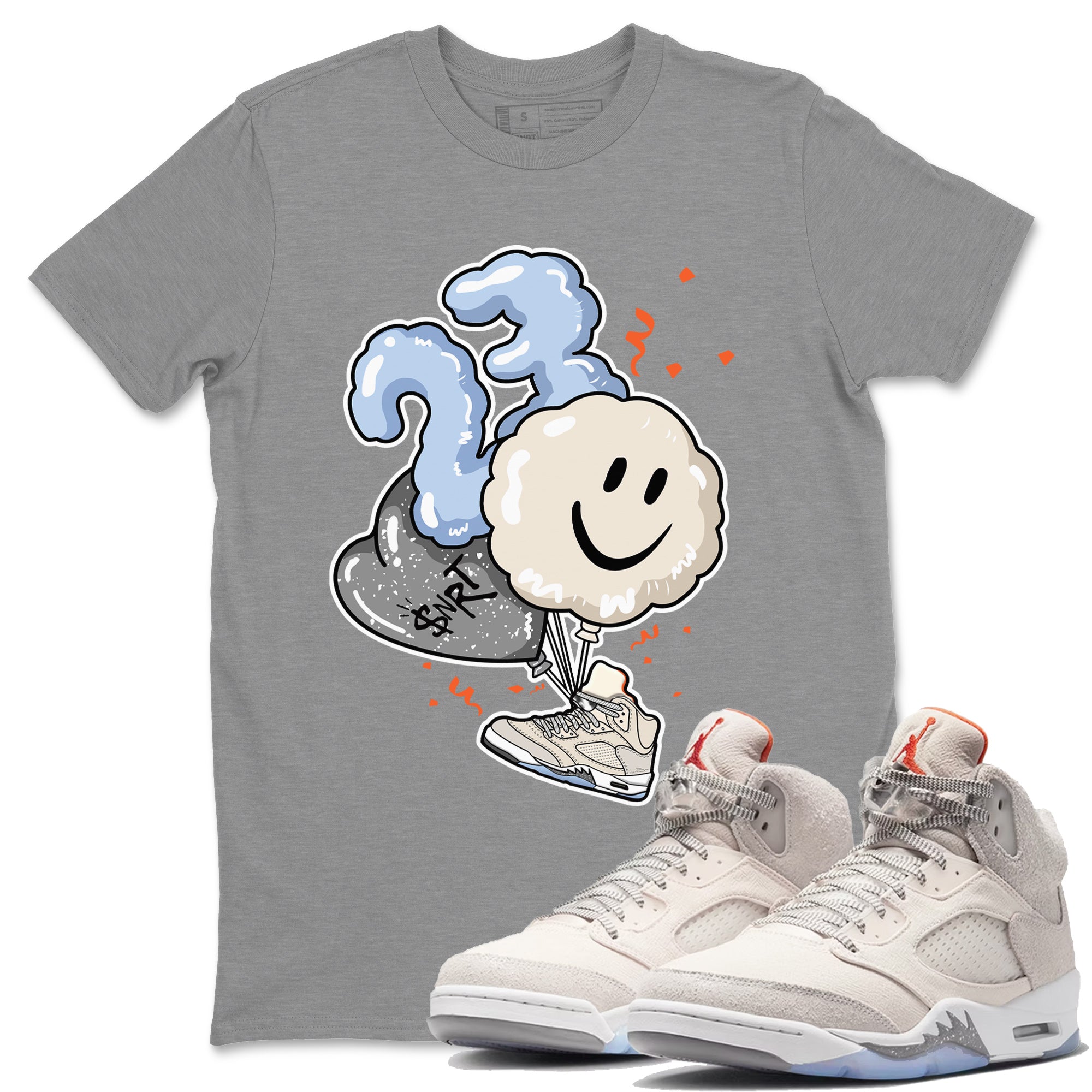 Balloon Unisex Tops - Air Jordan 5 Craft
