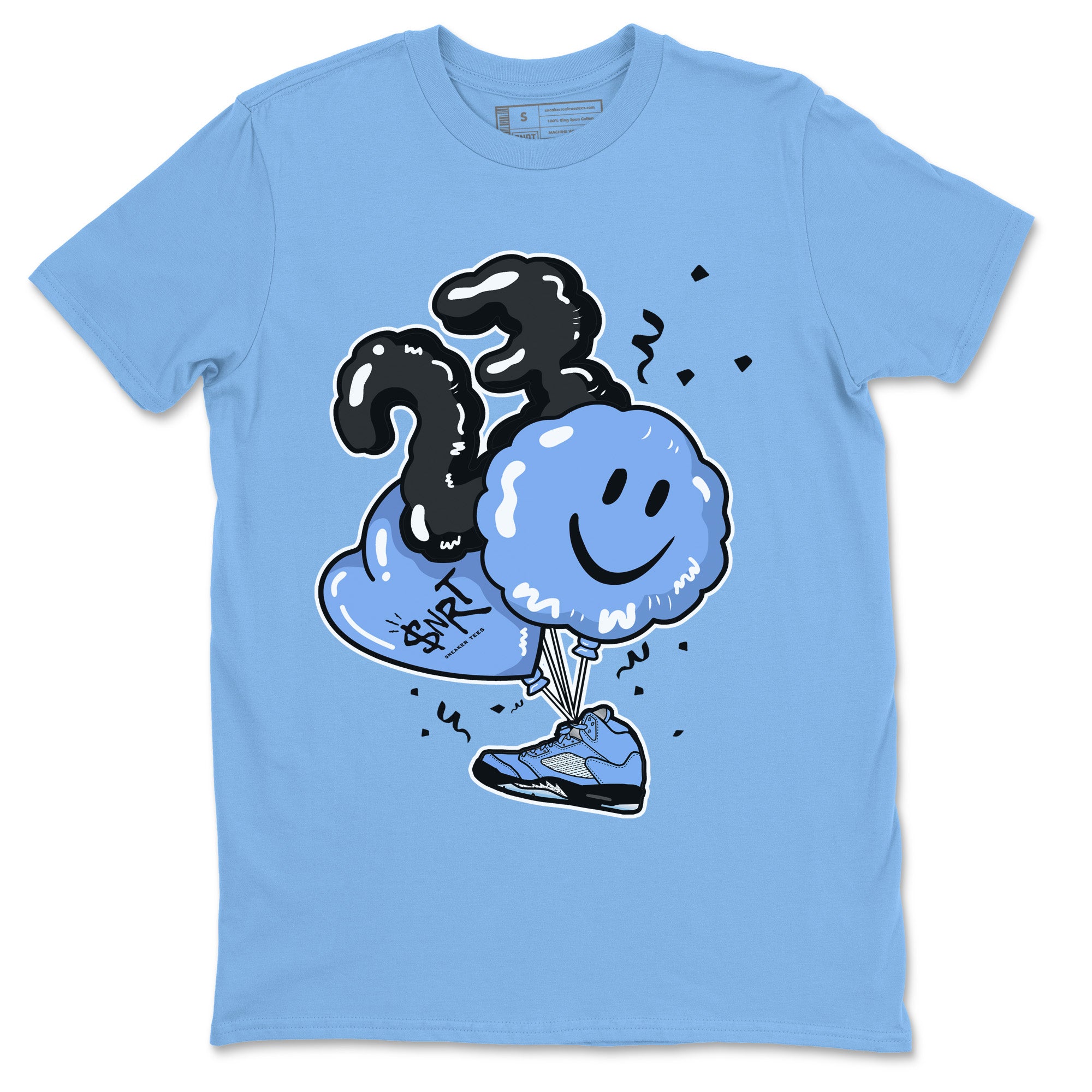 Balloon Unisex Tops - Air Jordan 5 UNC