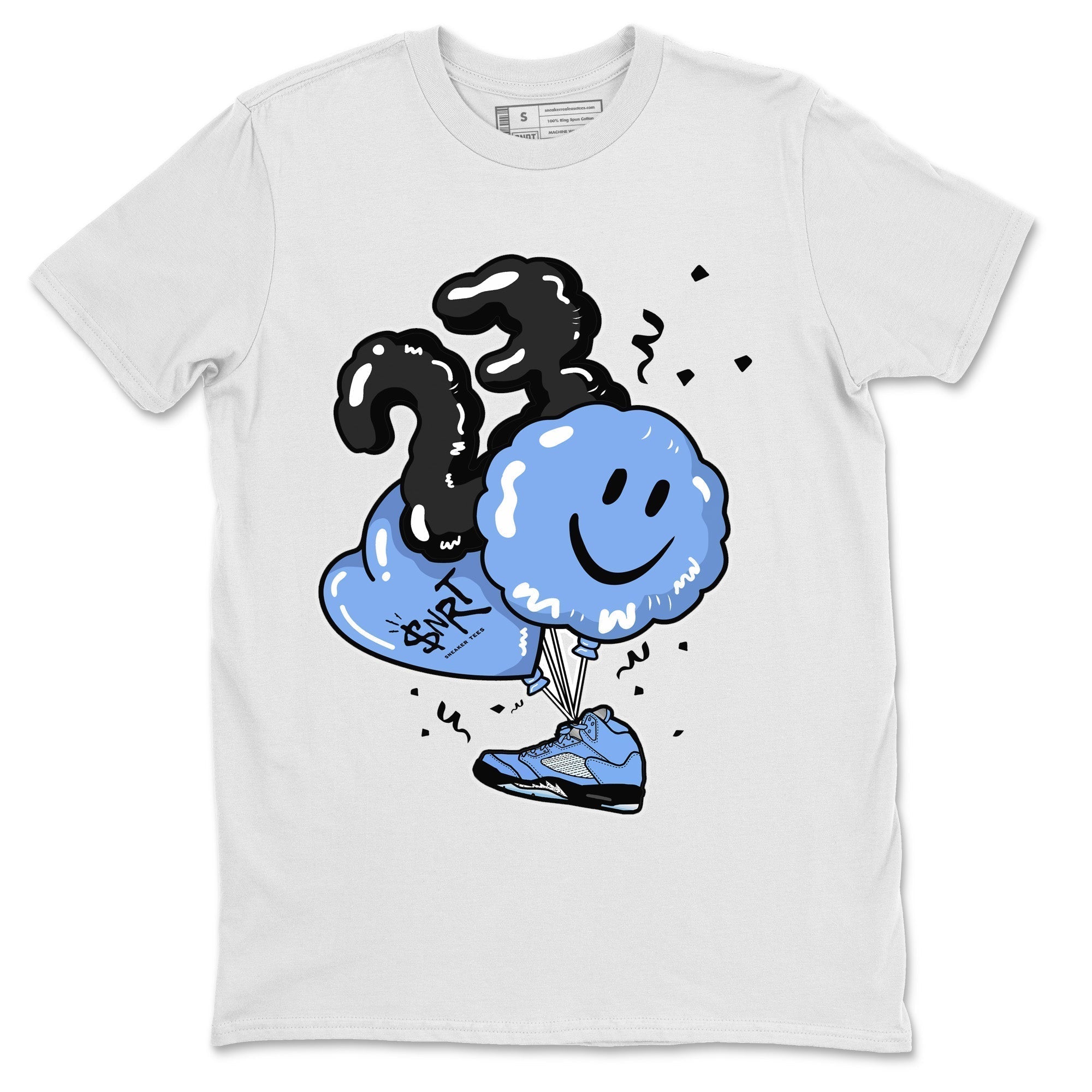 Balloon Unisex Tops - Air Jordan 5 UNC