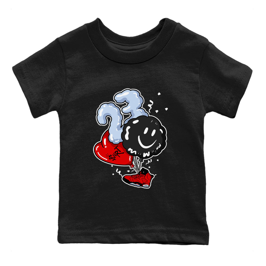 Balloon Kids Tops - Air Jordan 6 Toro Bravo