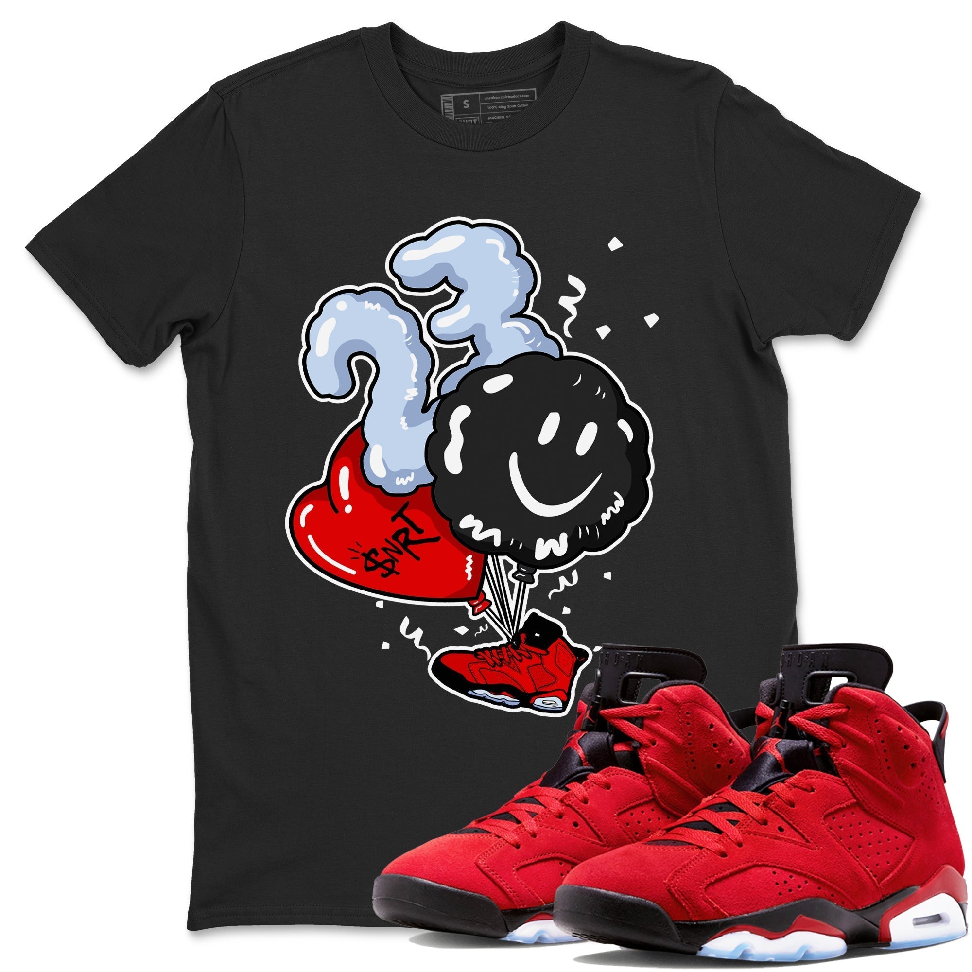 Balloon Unisex Tops - Air Jordan 6 Toro Bravo