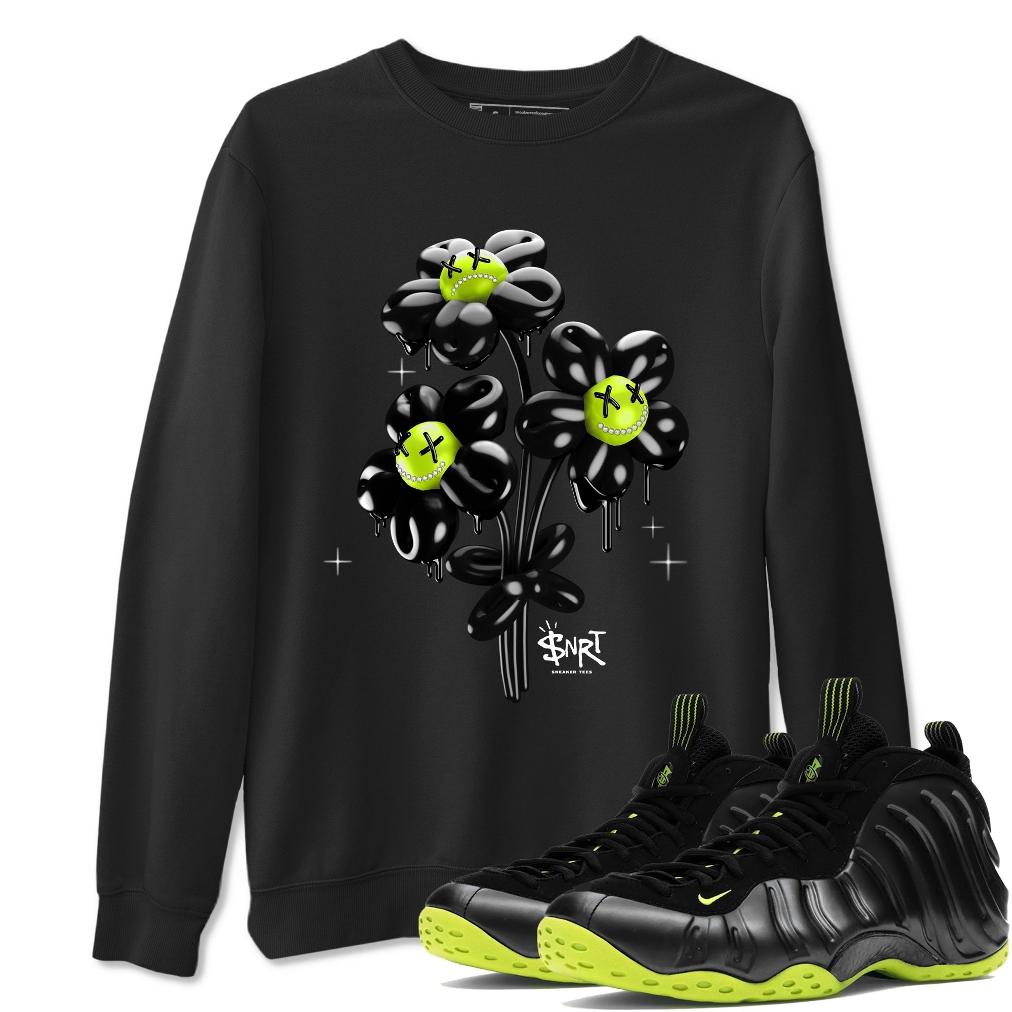 Balloon Bouquet snkmatch Tees - Air Foamposite One Black Volt