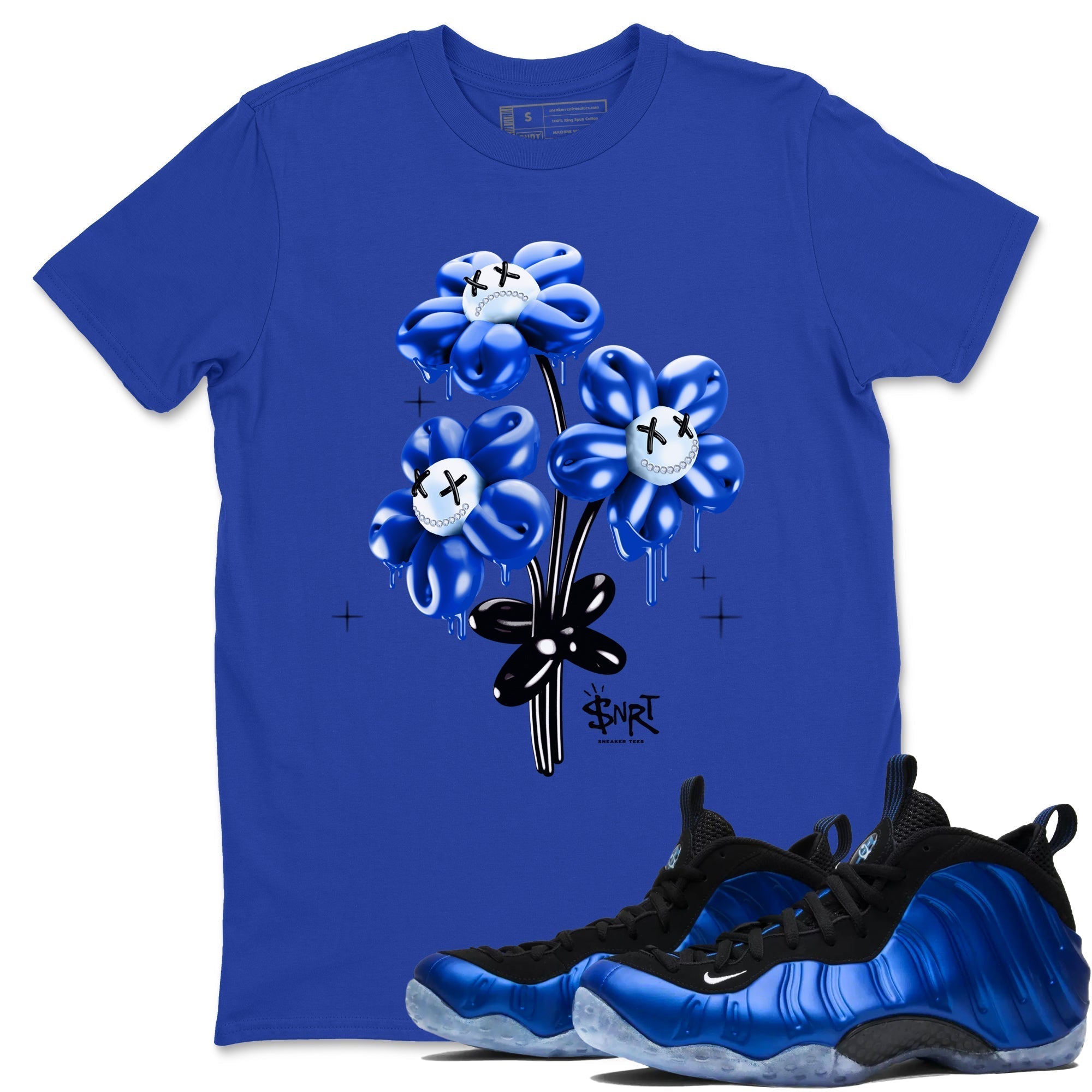 Balloon Bouquet snkmatch Tees - Air Foamposite One Royal