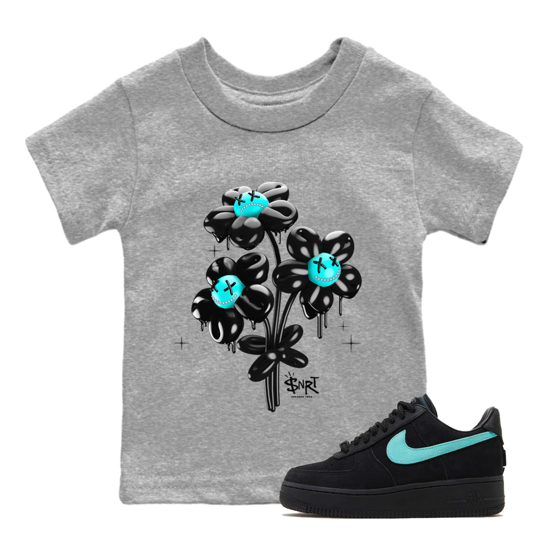 balloon bouquet Kids Tops - Air Force 1 Tiffany
