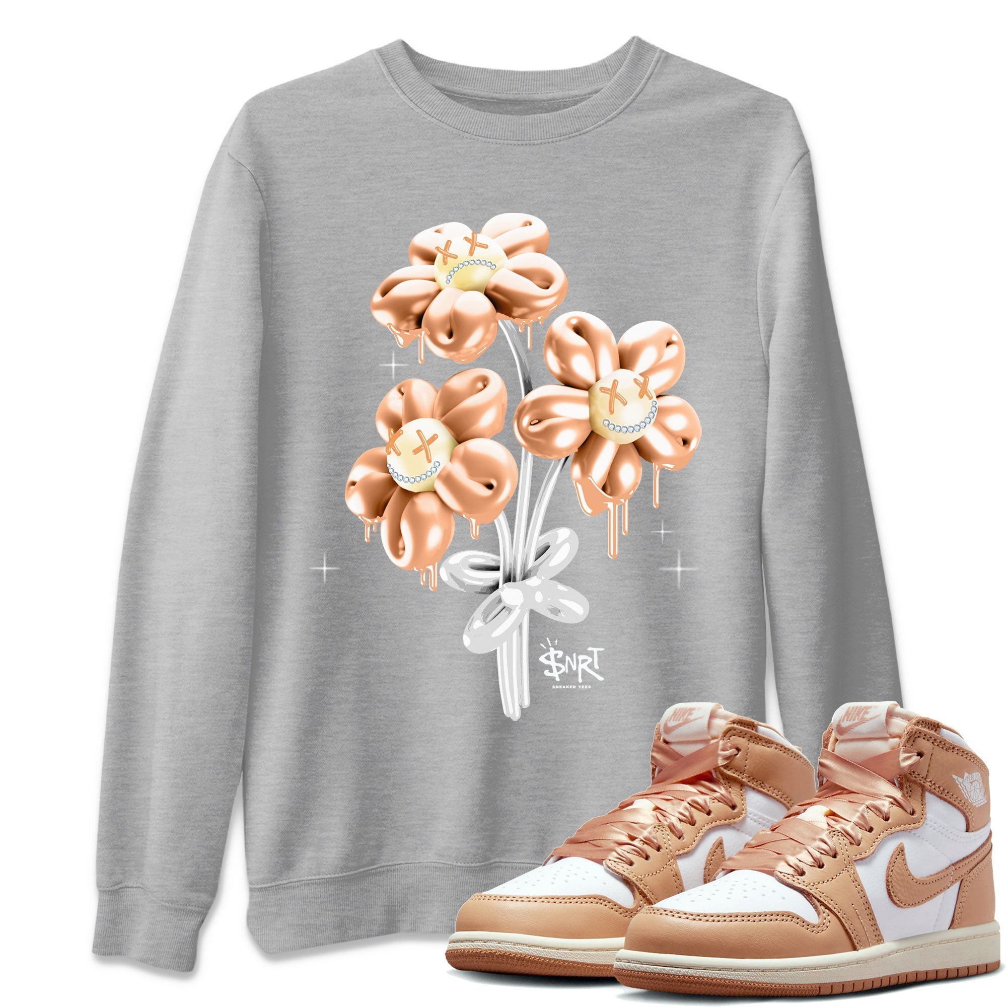 Balloon Bouquet snkmatch Tee - Air Jordan 1 Praline