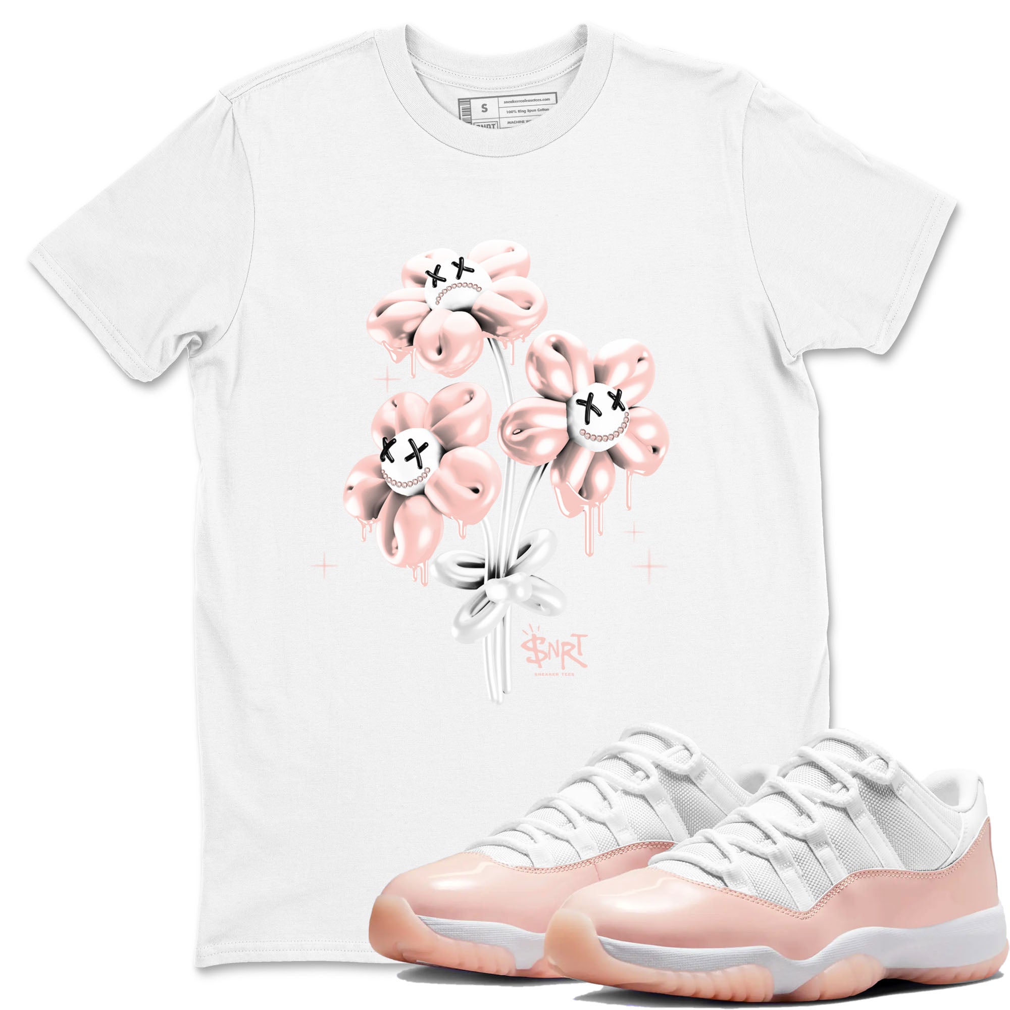 Balloon Bouquet snkmatch Tees - Air Jordan 11 Legend Pink