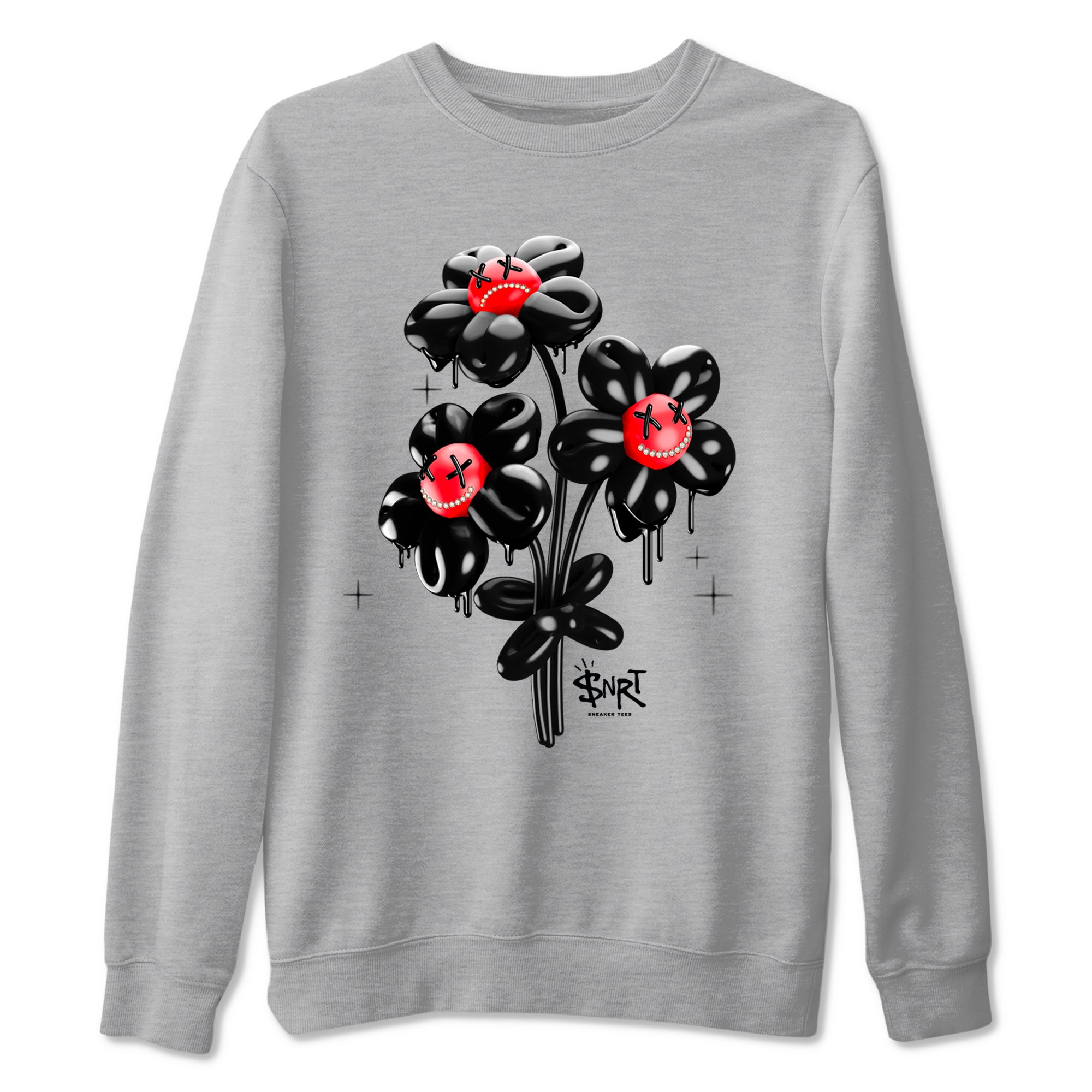 Balloon Bouquet snkmatch Tees - Air Jordan 12 Flu Game