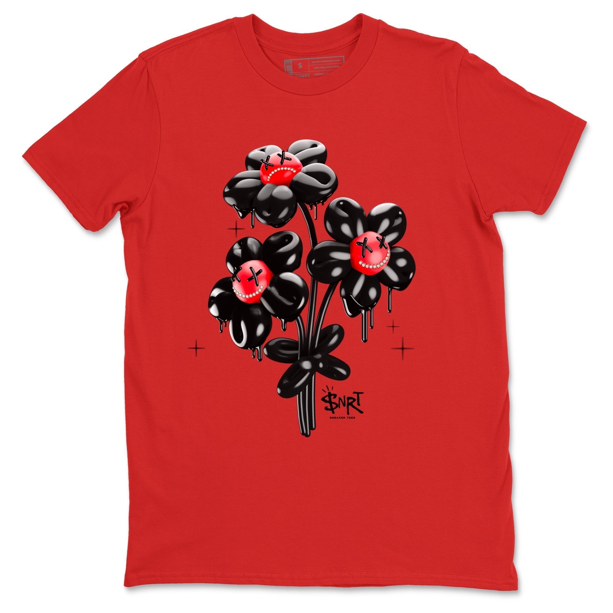 Balloon Bouquet snkmatch Tees - Air Jordan 12 Flu Game
