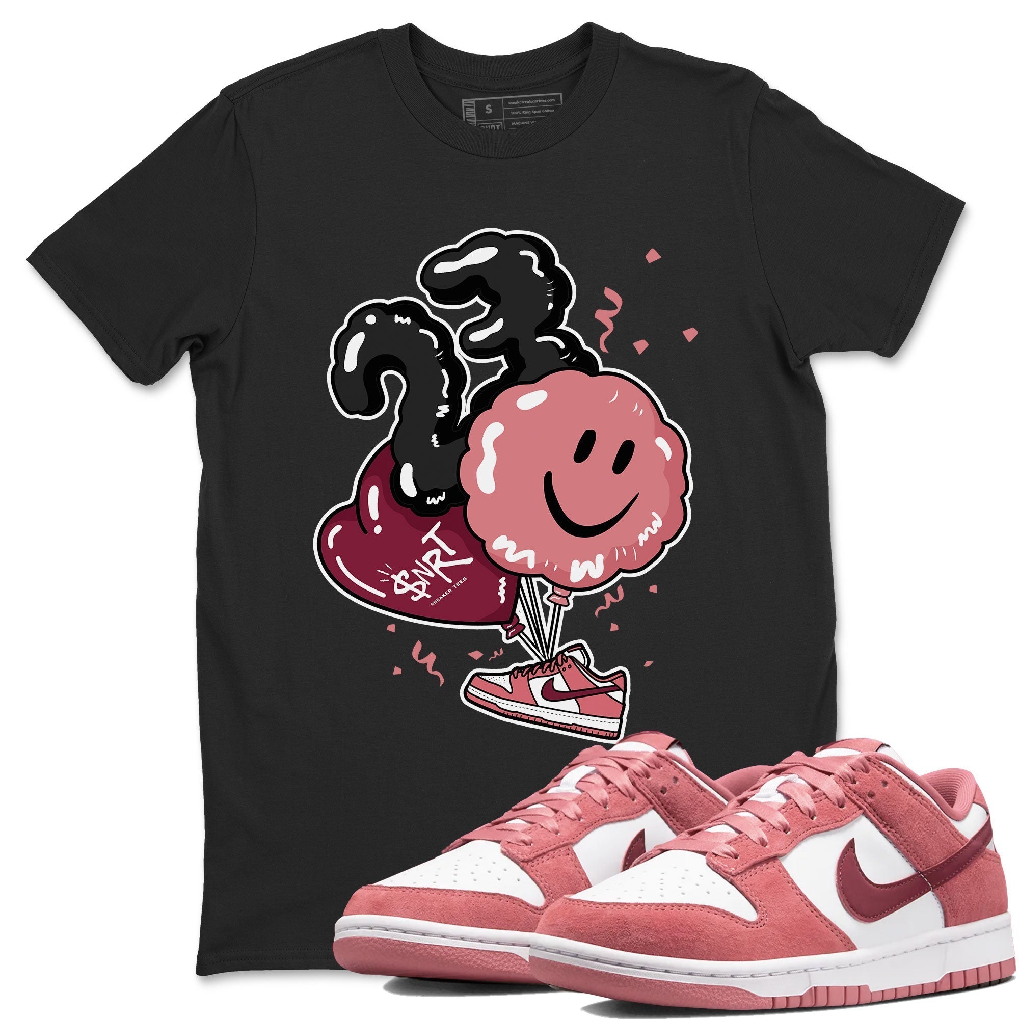 Balloon snkmatch Tees - Dunk Valentines Day 2024