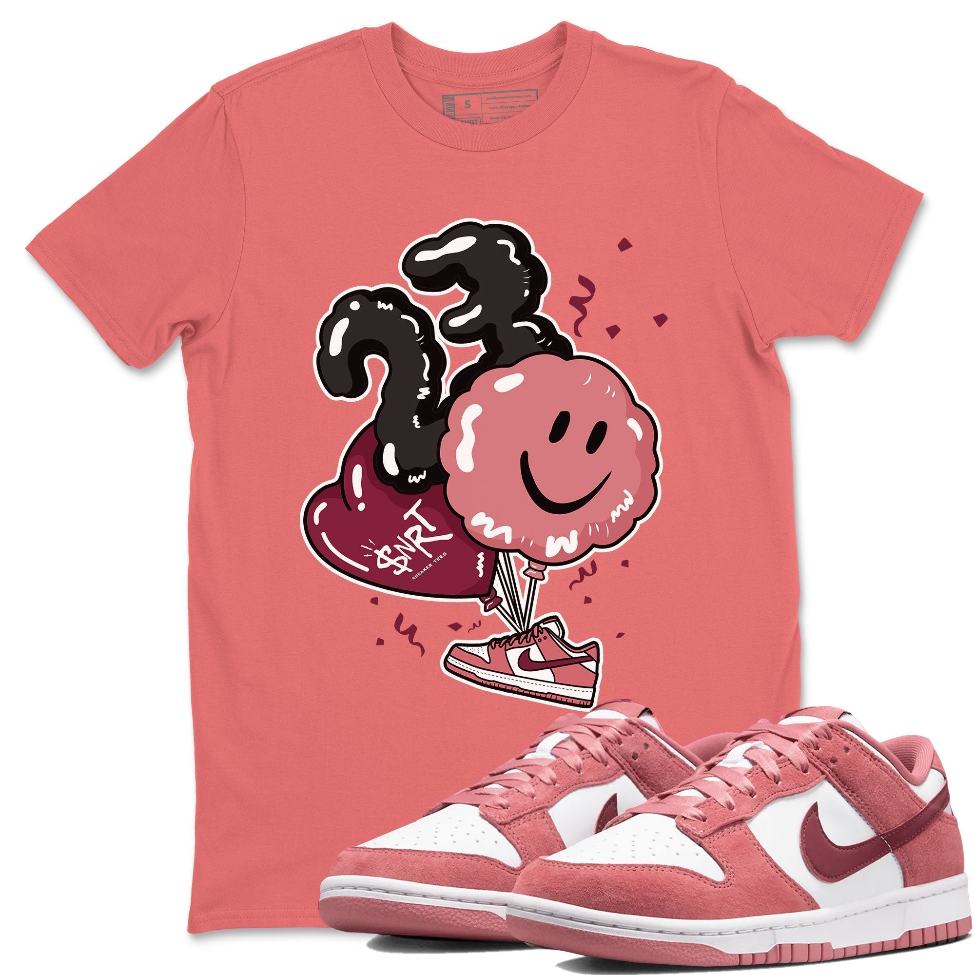 Balloon snkmatch Tees - Dunk Valentines Day 2024