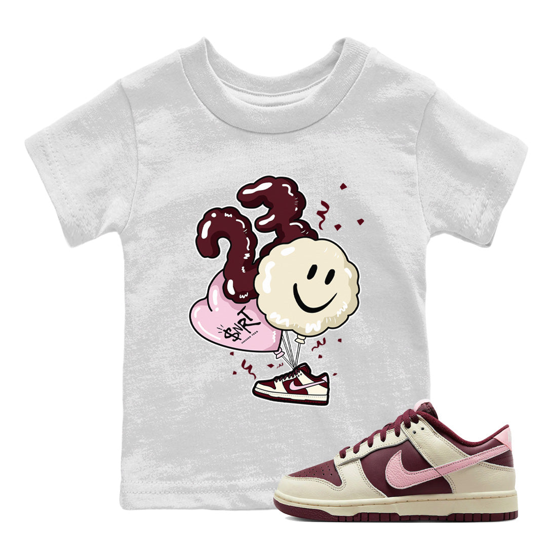 Balloon Kids Tops - Dunk Valentines Day