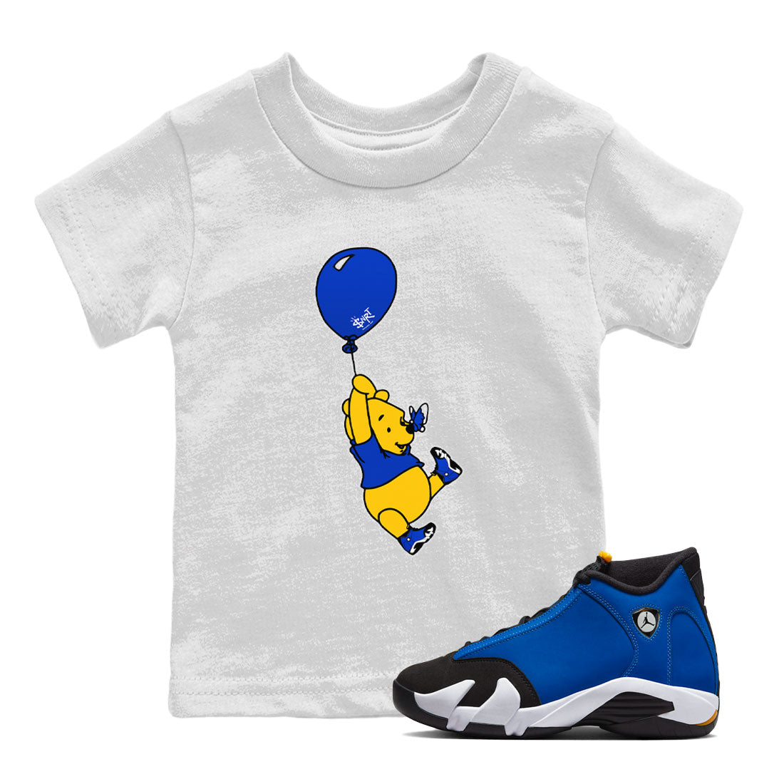 Balloon Ride snkmatch Tee Kids - Air Jordan 14 Laney