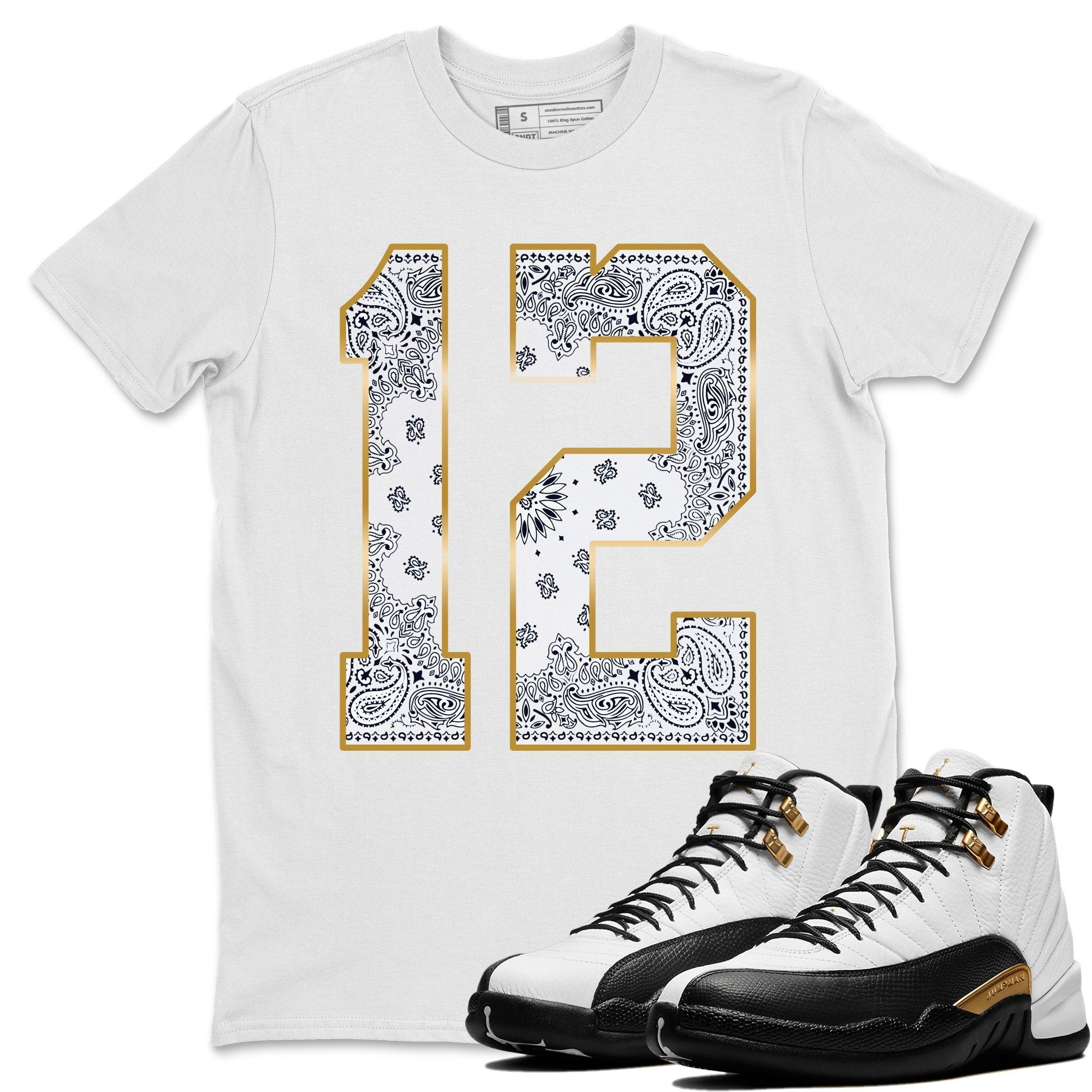 Bandana 12 Unisex Tops - Air Jordan 12 Royalty
