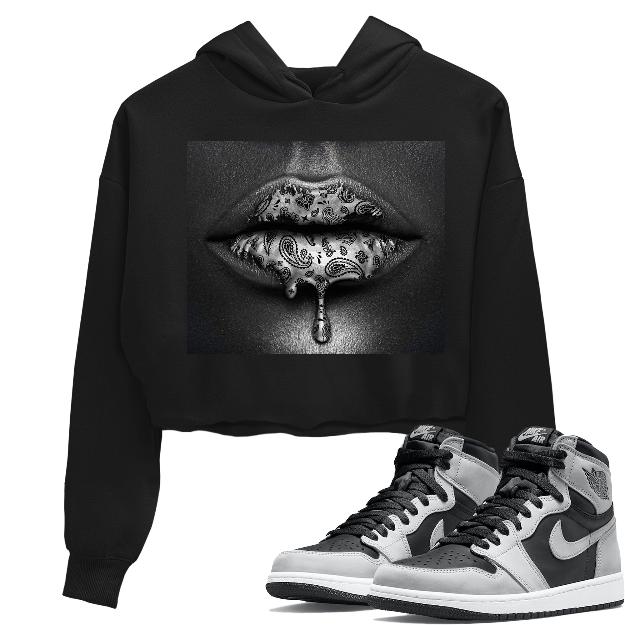 Bandana Lips Women's Tops - Air Jordan 1 Shadow 2.0