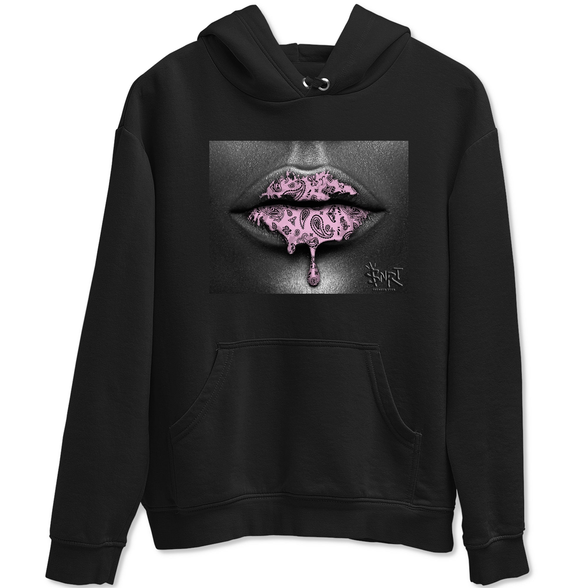 Bandana Lips snkmatch Tees - Air Jordan 4 Orchid