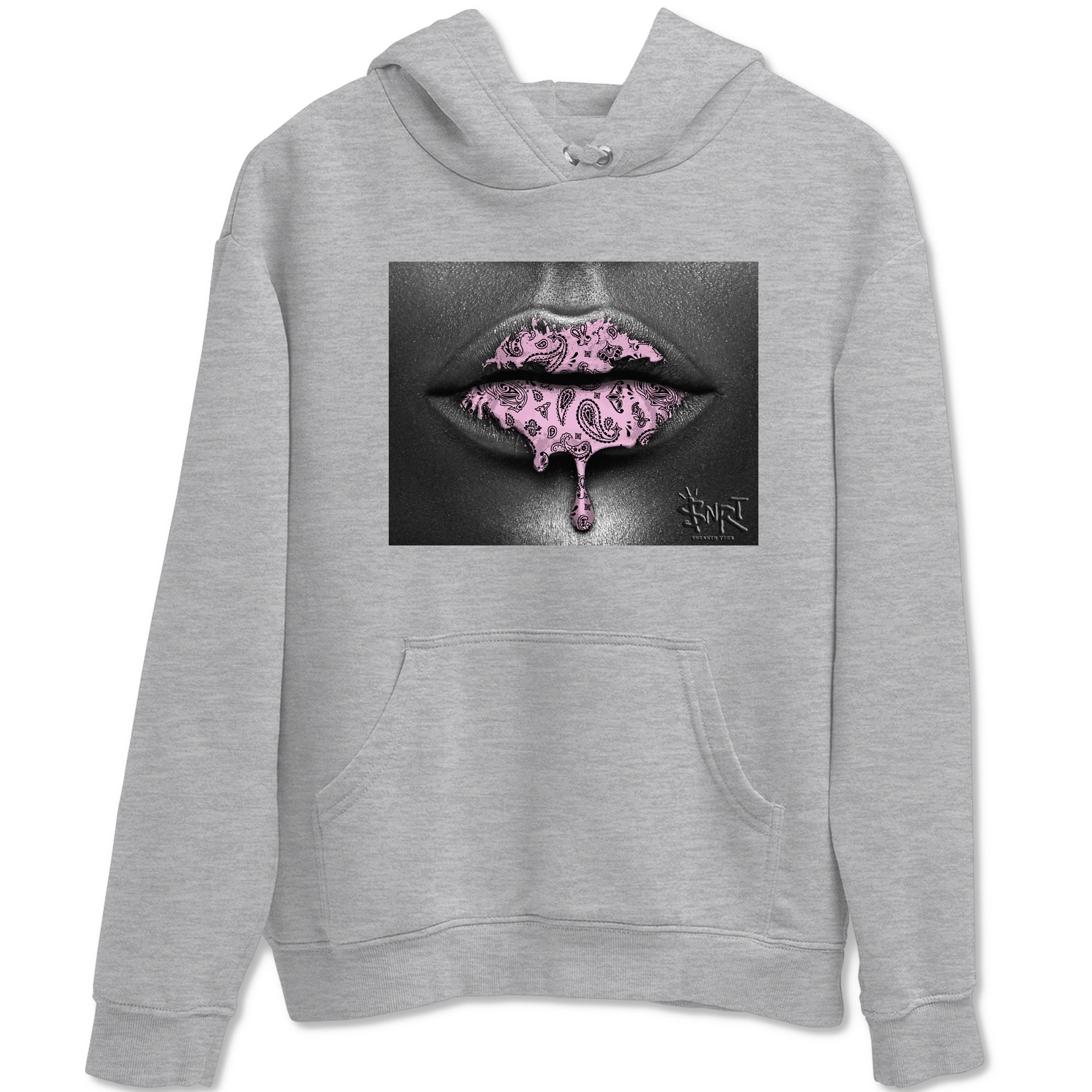 Bandana Lips snkmatch Tees - Air Jordan 4 Orchid