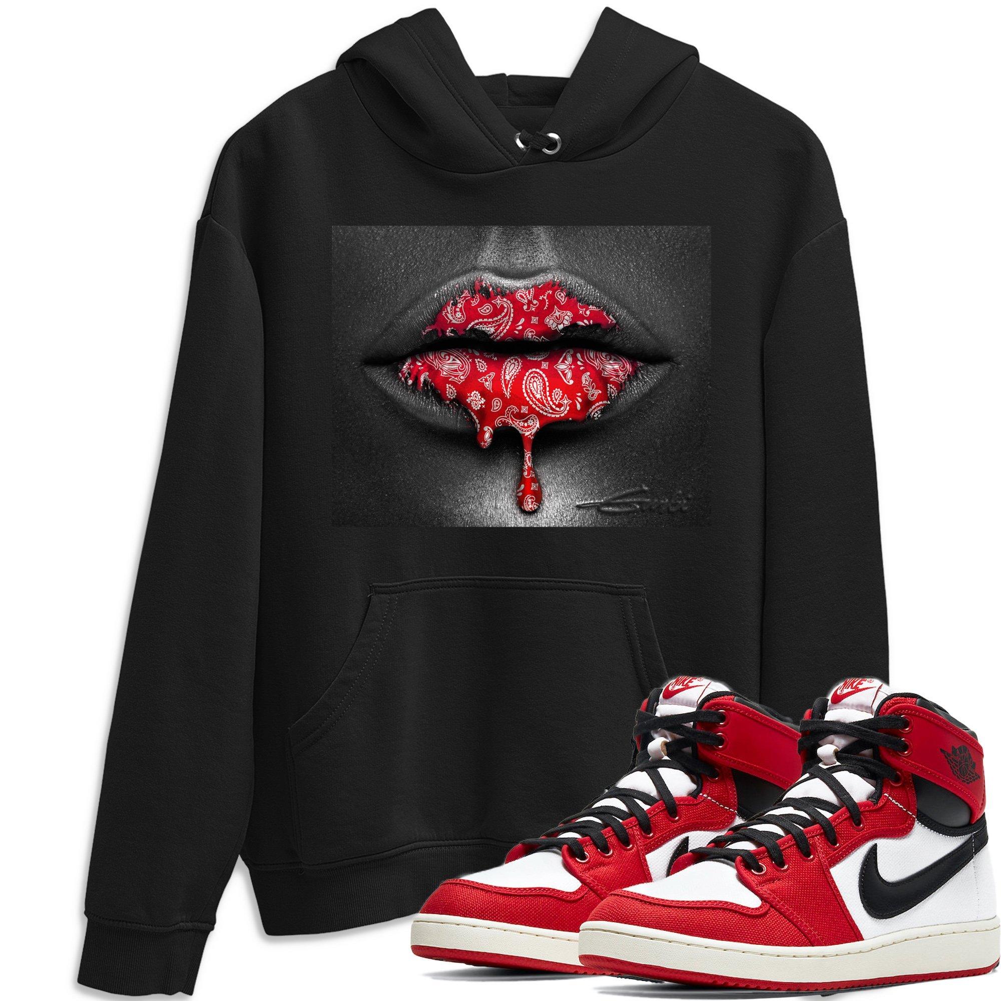 Bandana Lips Unisex Tops - Air Jordan 1 Chicago
