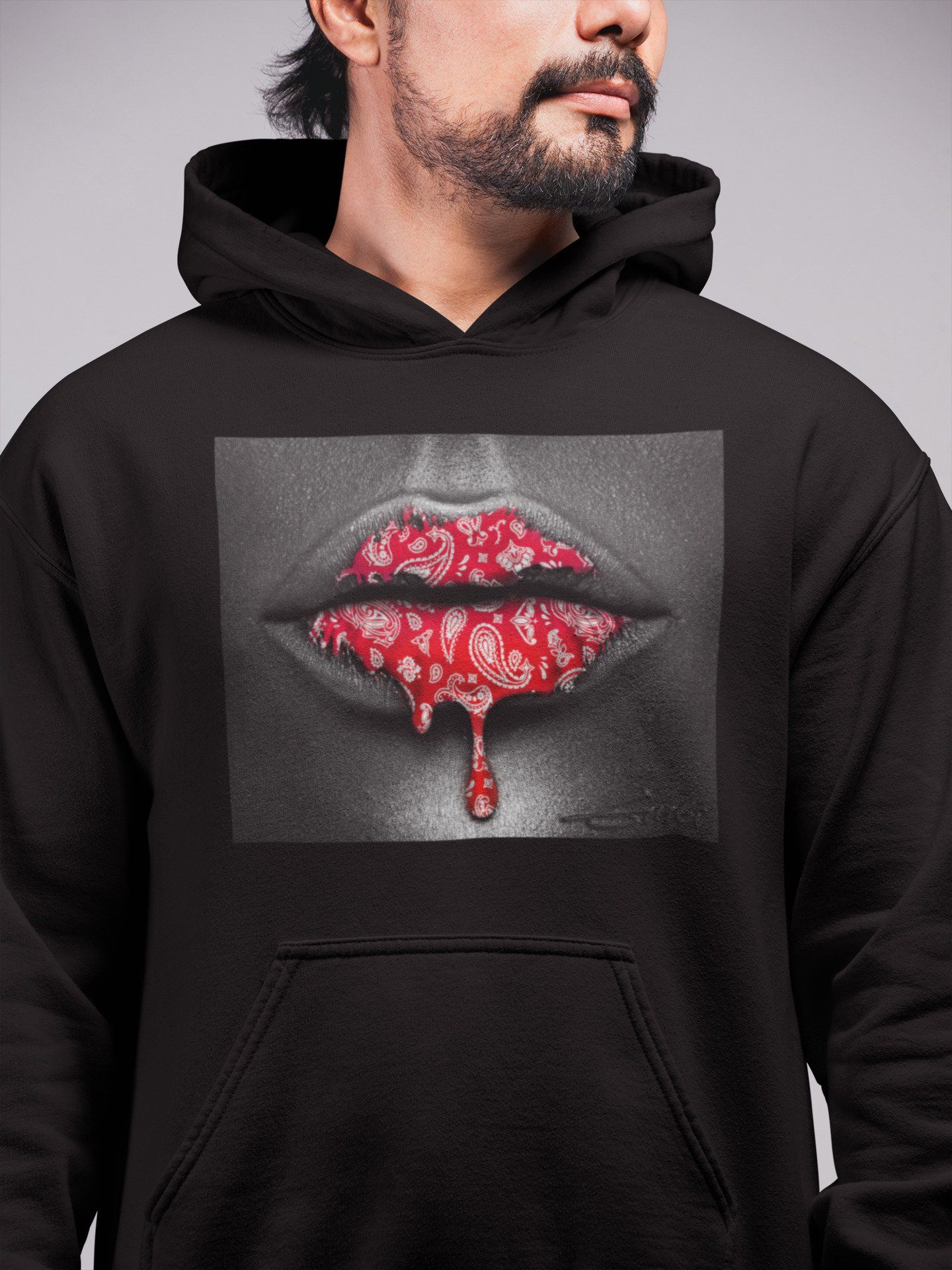 Bandana Lips Unisex Tops - Air Jordan 1 Chicago