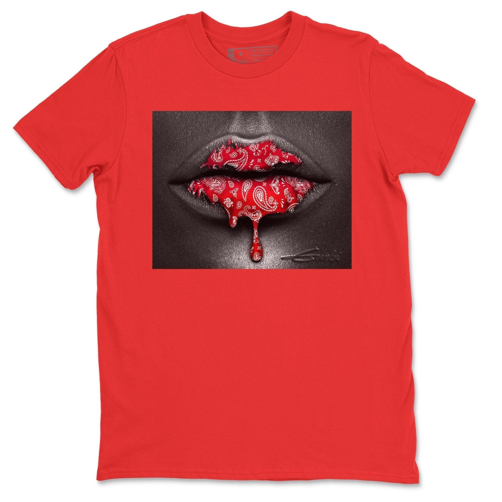 Bandana Lips Unisex Tops - Air Jordan 1 Chicago
