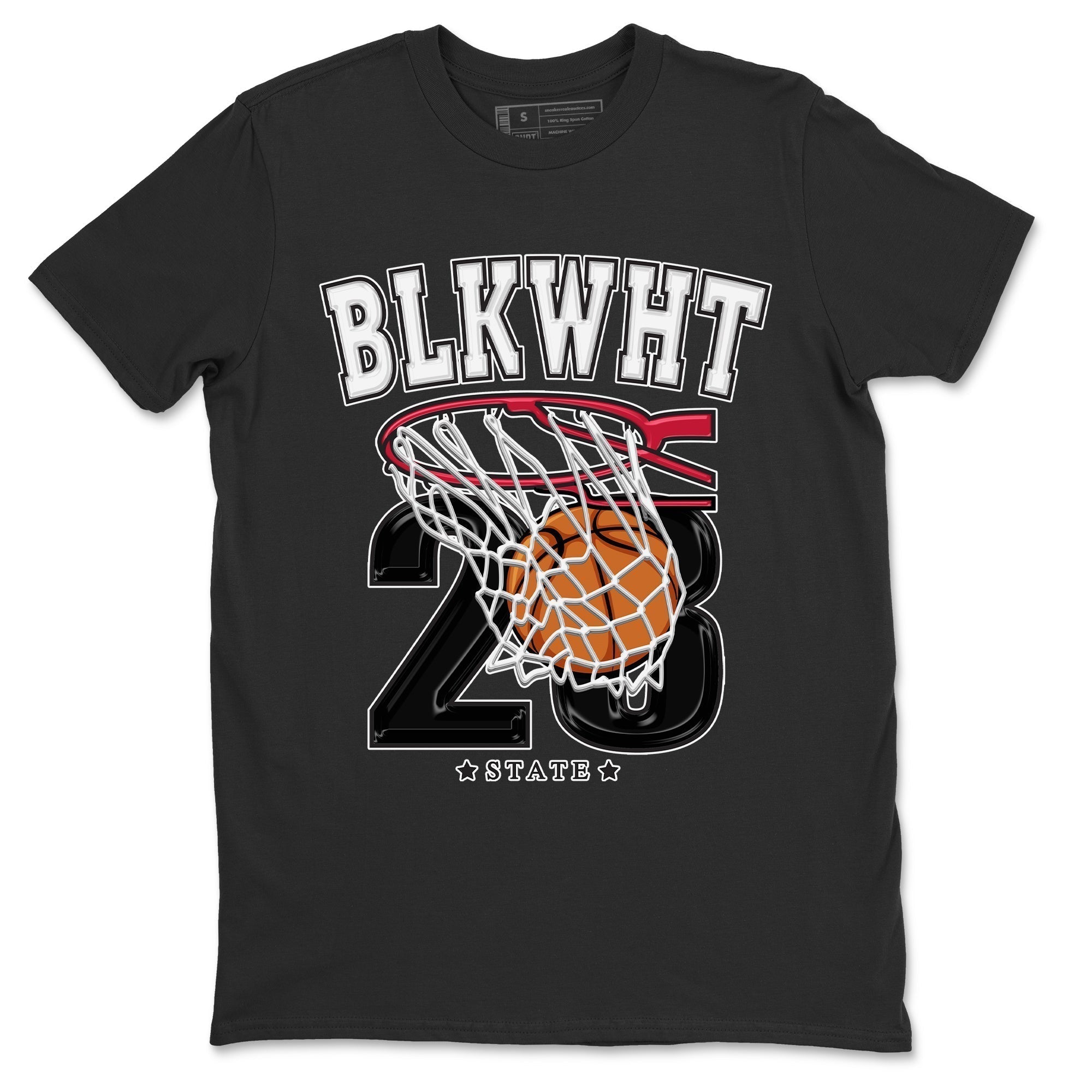 Basketball Unisex Tops - Air Jordan 1 Black White