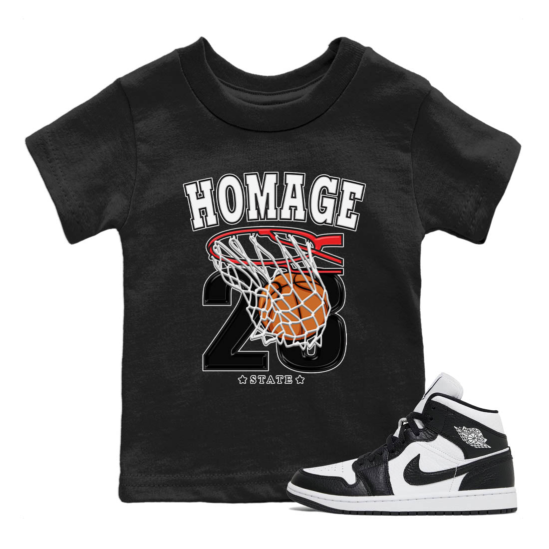 Basketball Kids Tops - Air Jordan 1 Homage