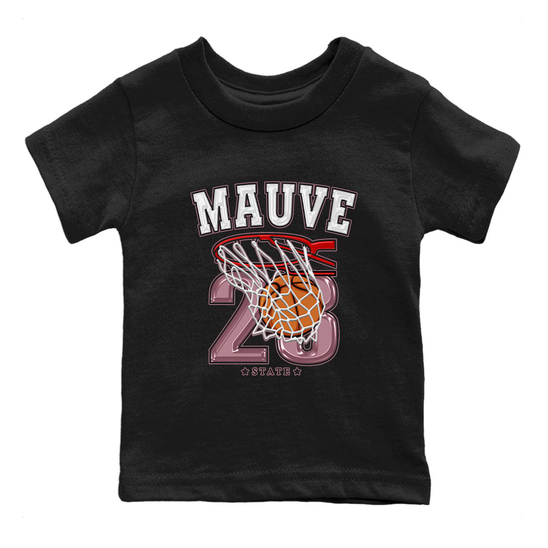 Basketball snkmatch Tee Kids - Air Jordan 1 Mauve
