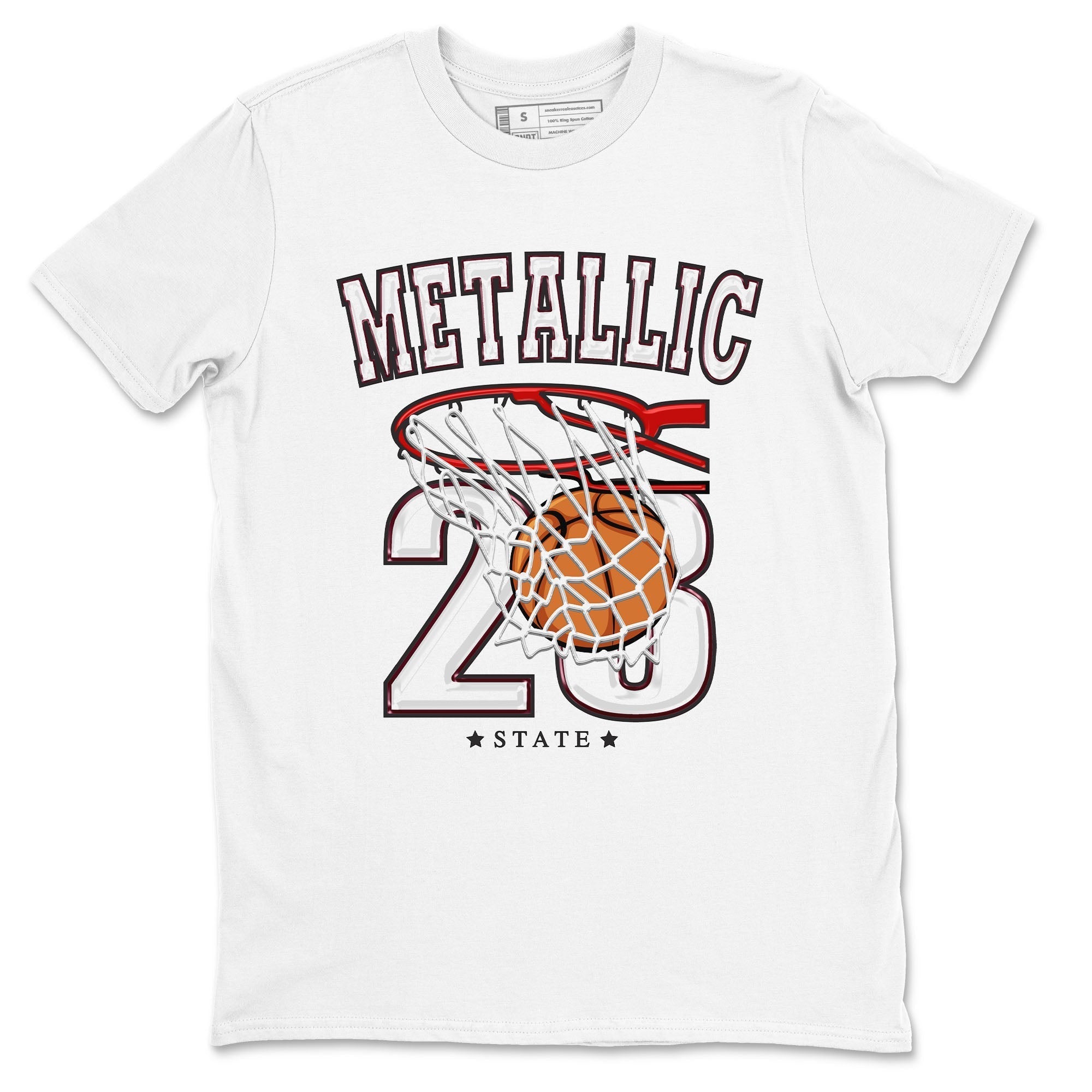Basketball snkmatch Tees - Air Jordan 1 Metallic Burgundy