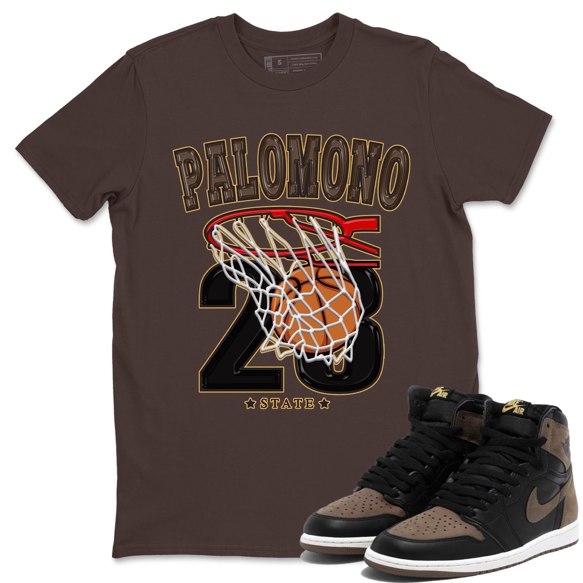 Basketball snkmatch Tee - Air Jordan 1 Palomino