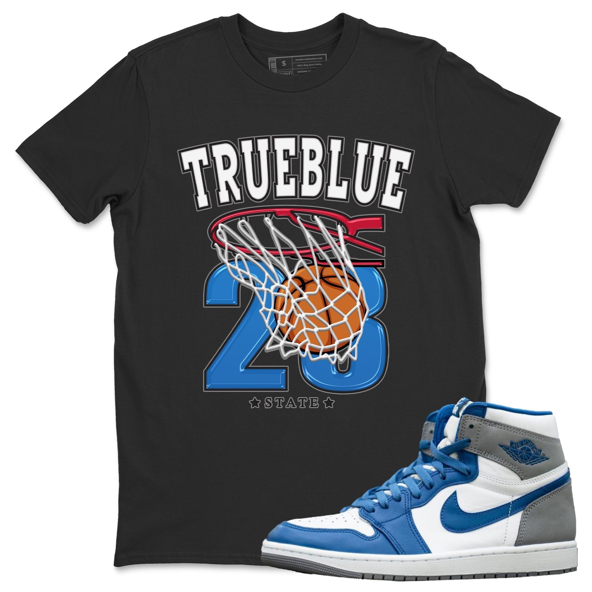 Basketball Unisex Tops - Air Jordan 1 True Blue