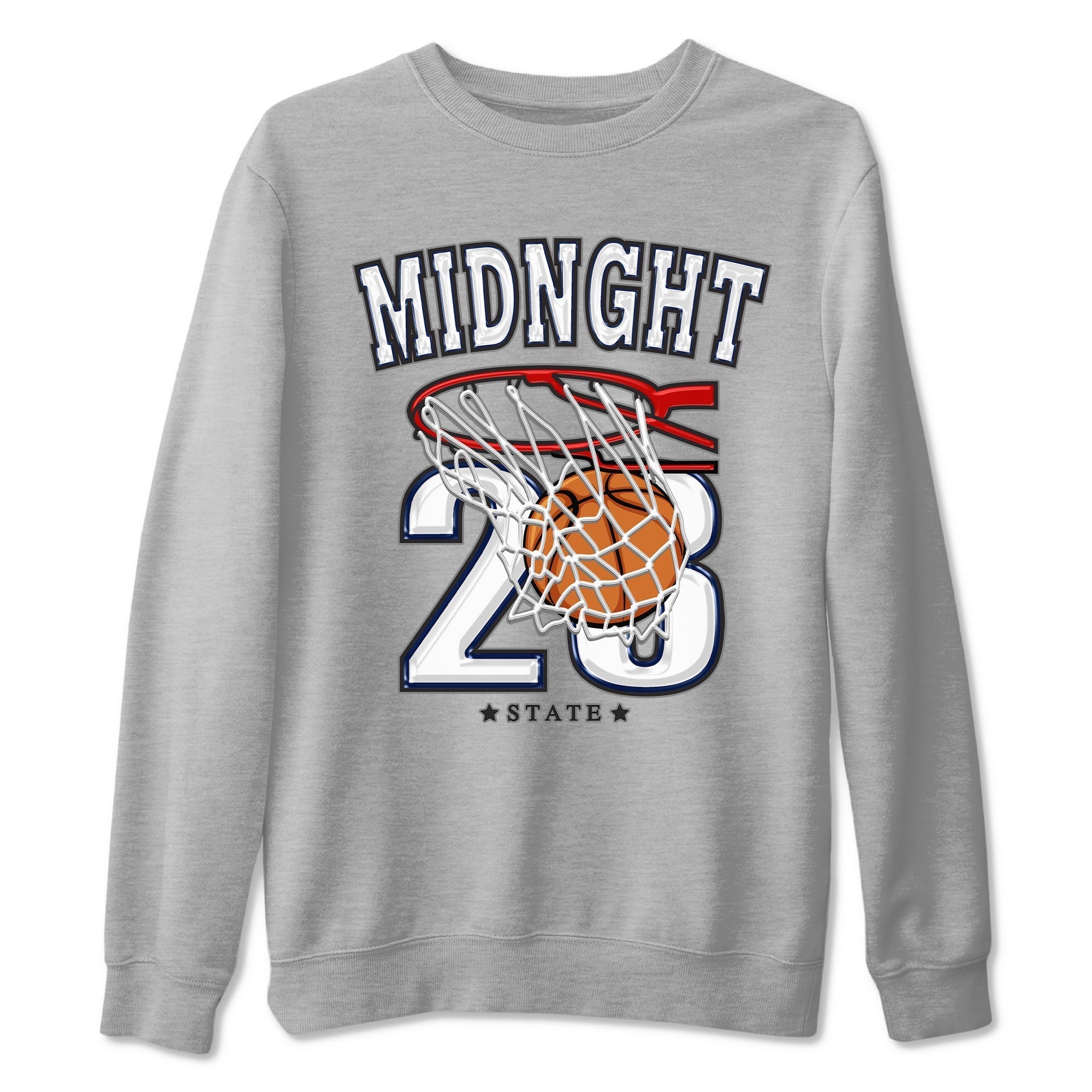 Basketball snkmatch Tees - Air Jordan 3 Midnight Navy 2023