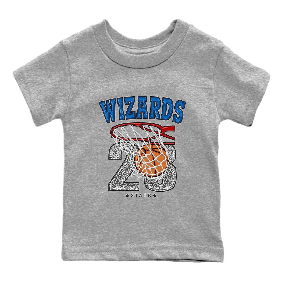 Basketball Kids Tops - Air Jordan 3 Wizards