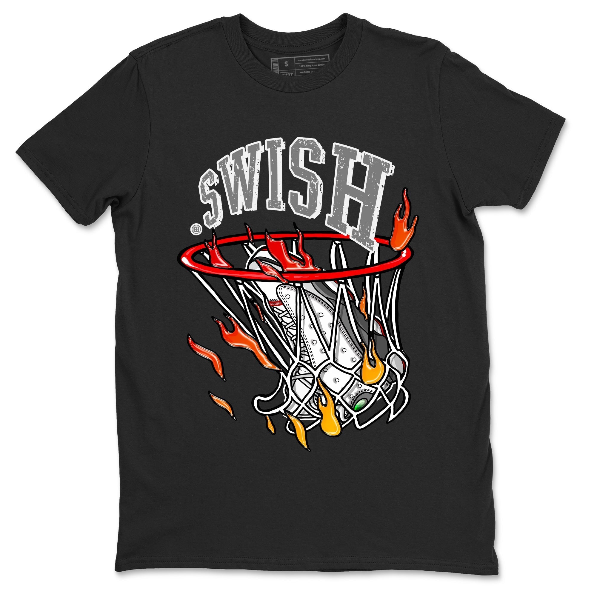 Basketball Hoop Unisex Tops - Air Jordan 13 Wolf Grey