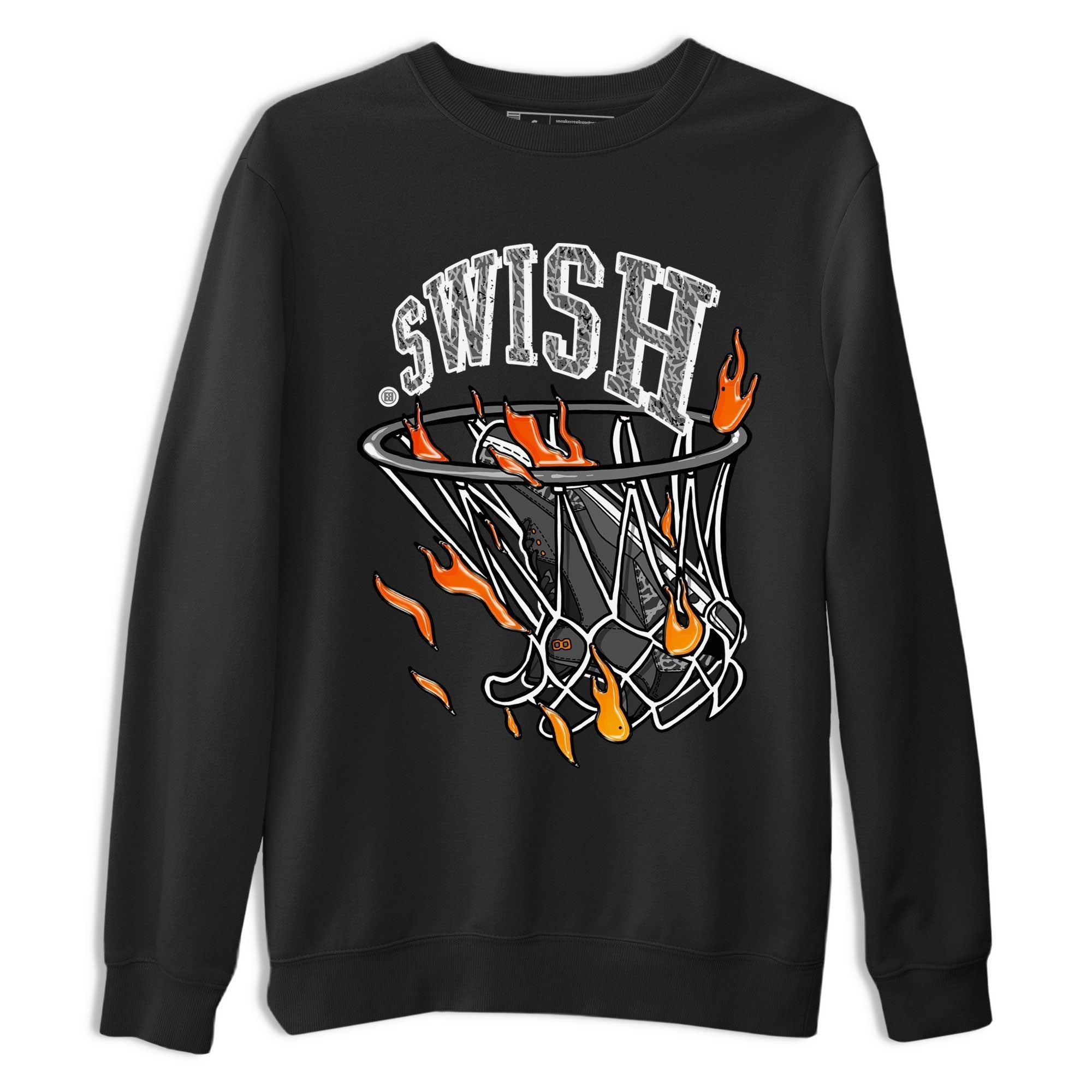 Basketball Hoop snkmatch Tee - Air Jordan 3 Fear
