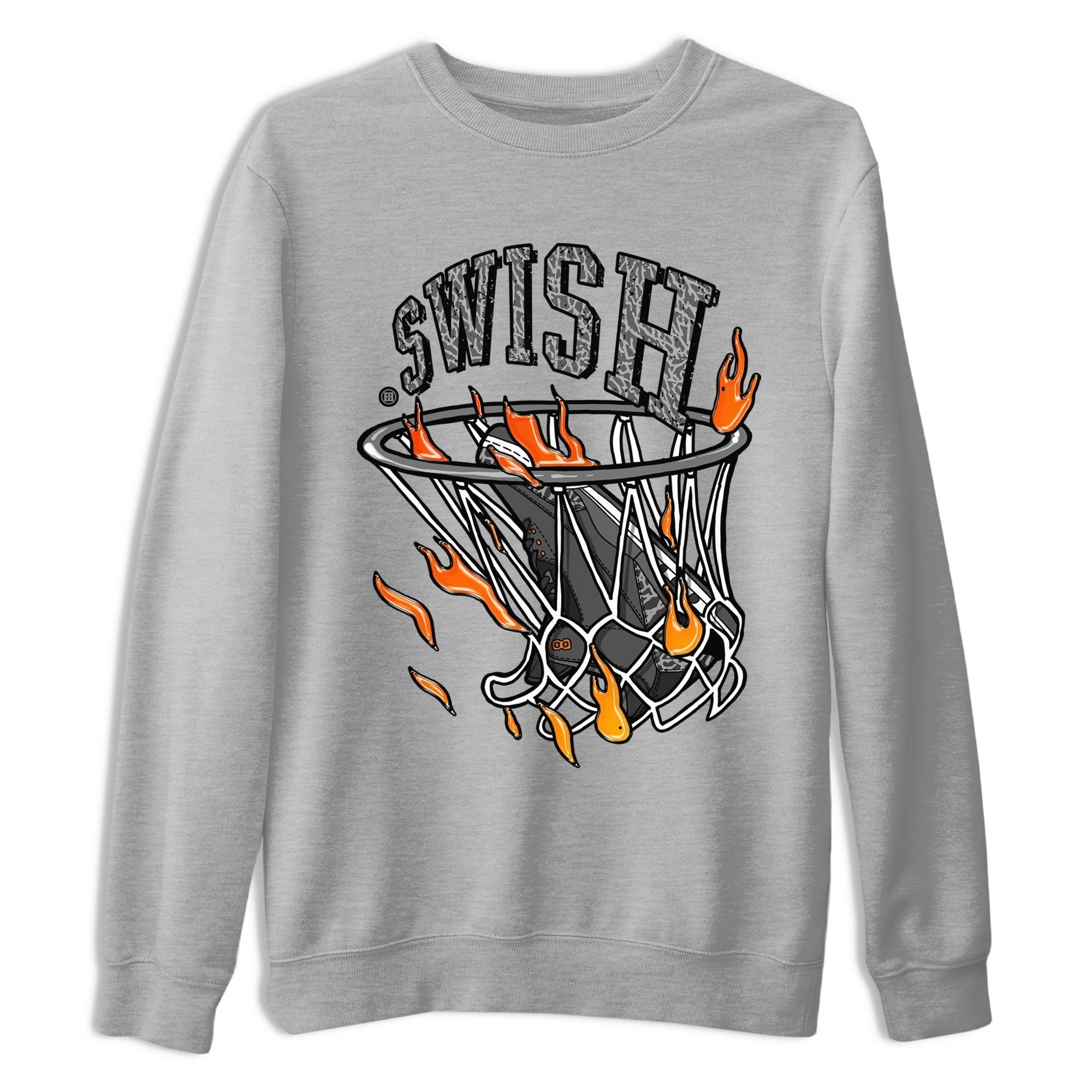 Basketball Hoop snkmatch Tee - Air Jordan 3 Fear